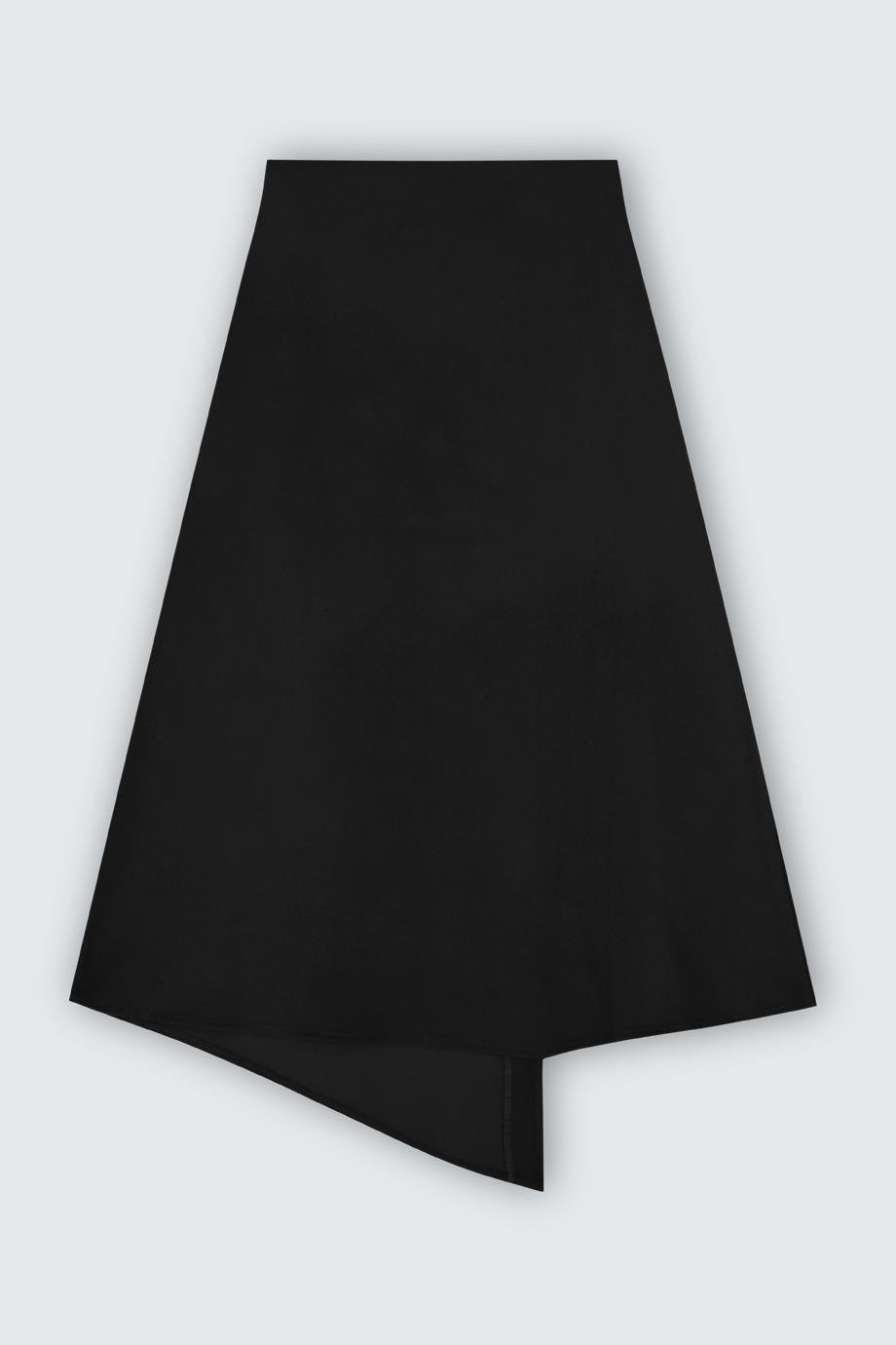 Asimetrik Kaşe Etek{KATEGORİ}