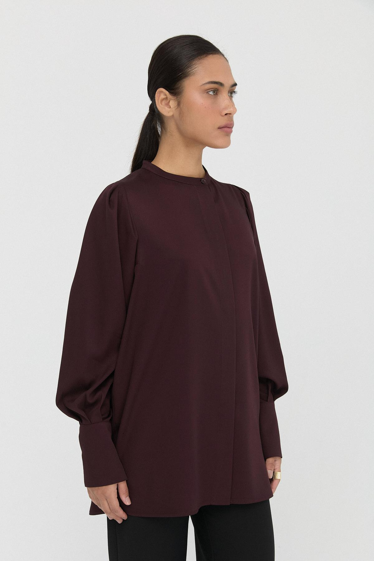 Balon Kol Pilili Gömlek{KATEGORİ}