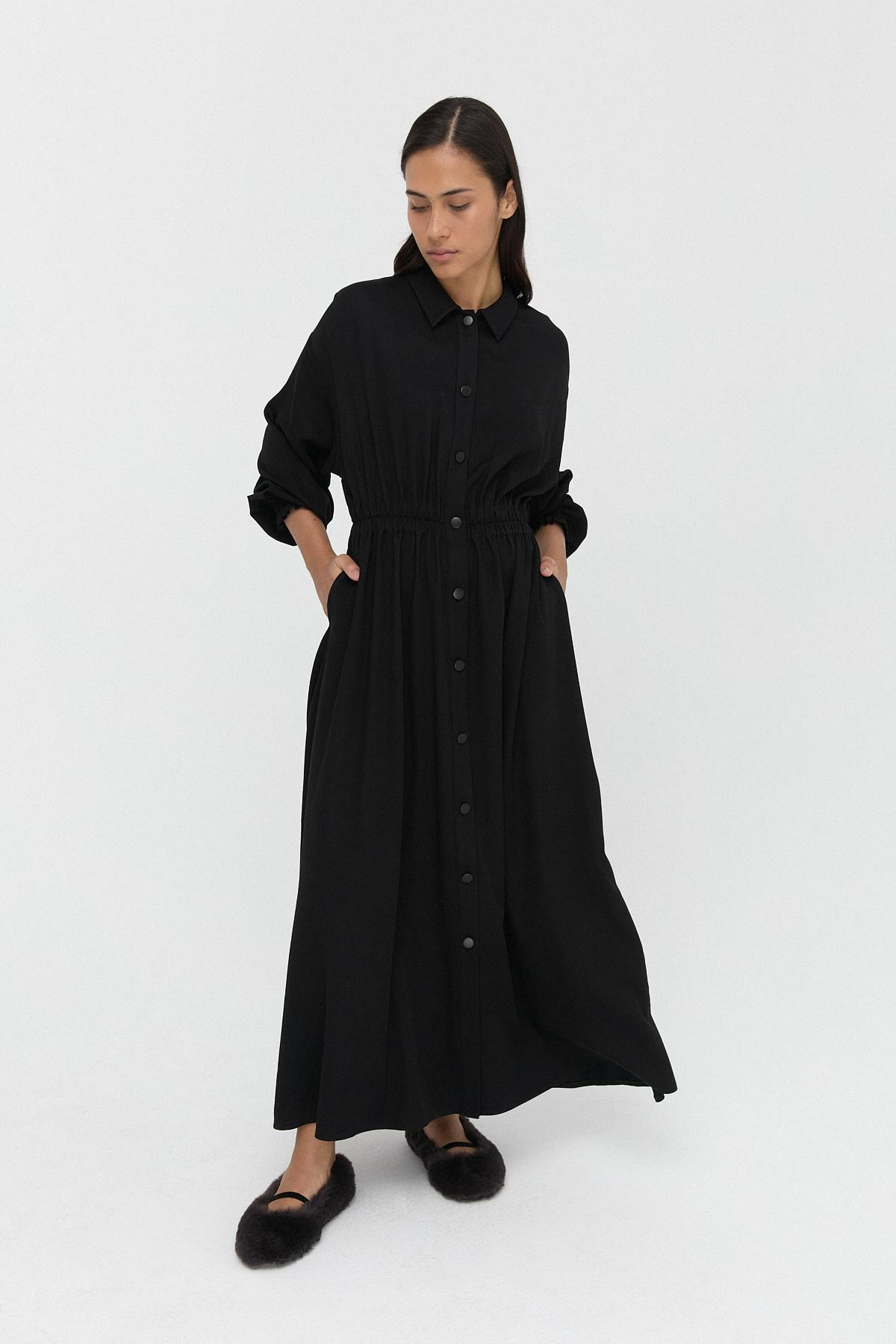 Ruched Waist Dress{KATEGORİ}