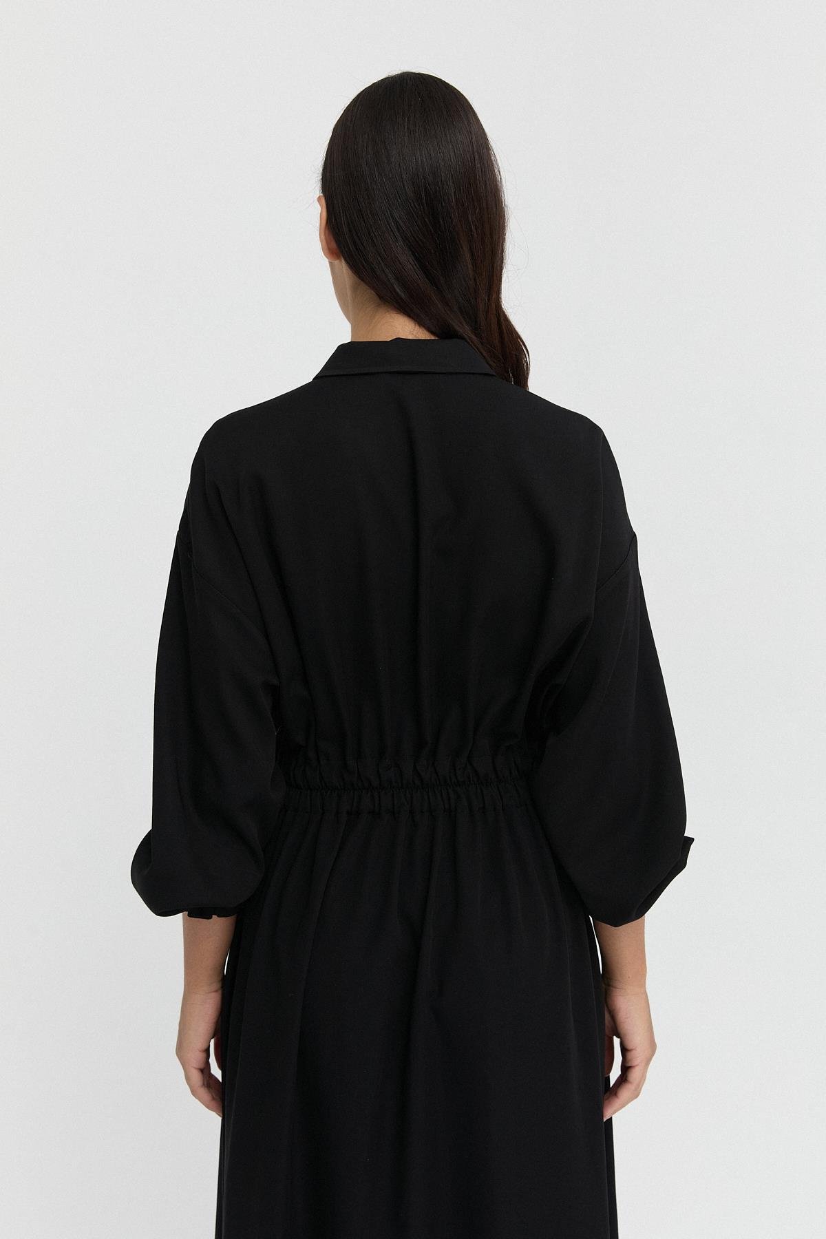 Ruched Waist Dress{KATEGORİ}