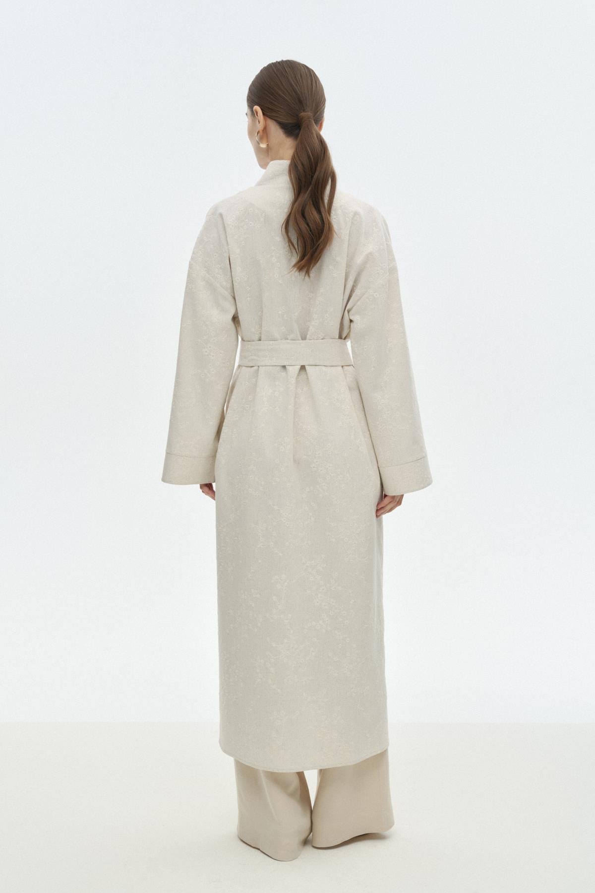 Brode Kimono BEJ{KATEGORİ}