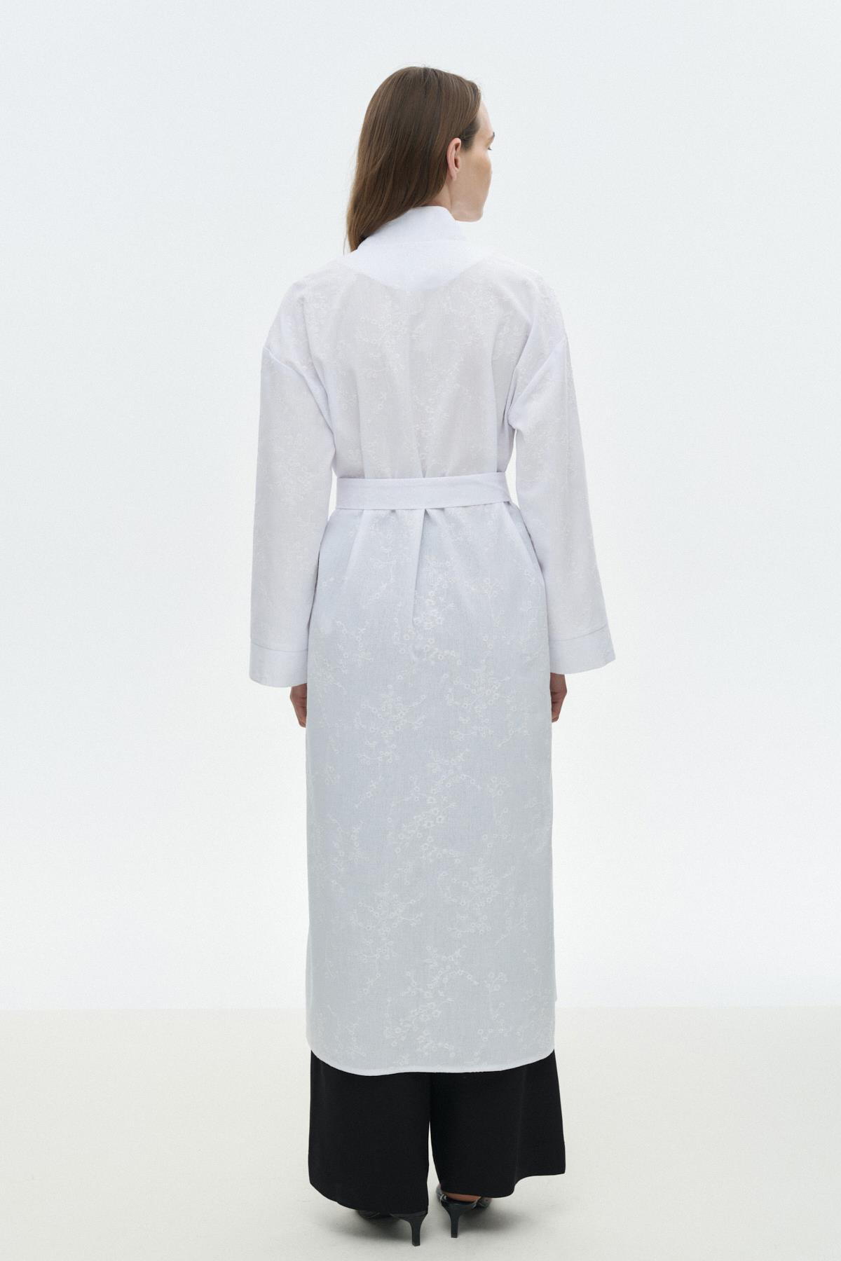 Brode Kimono BEYAZ{KATEGORİ}