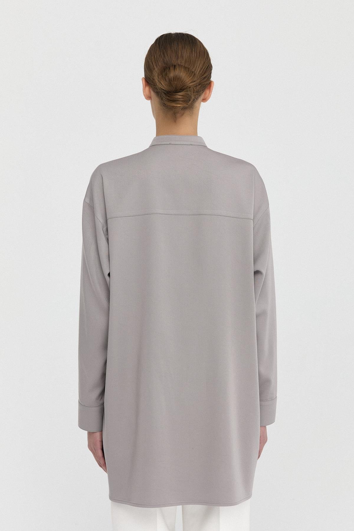 Büyük Cepli Kol Detaylı Gömlek{KATEGORİ}