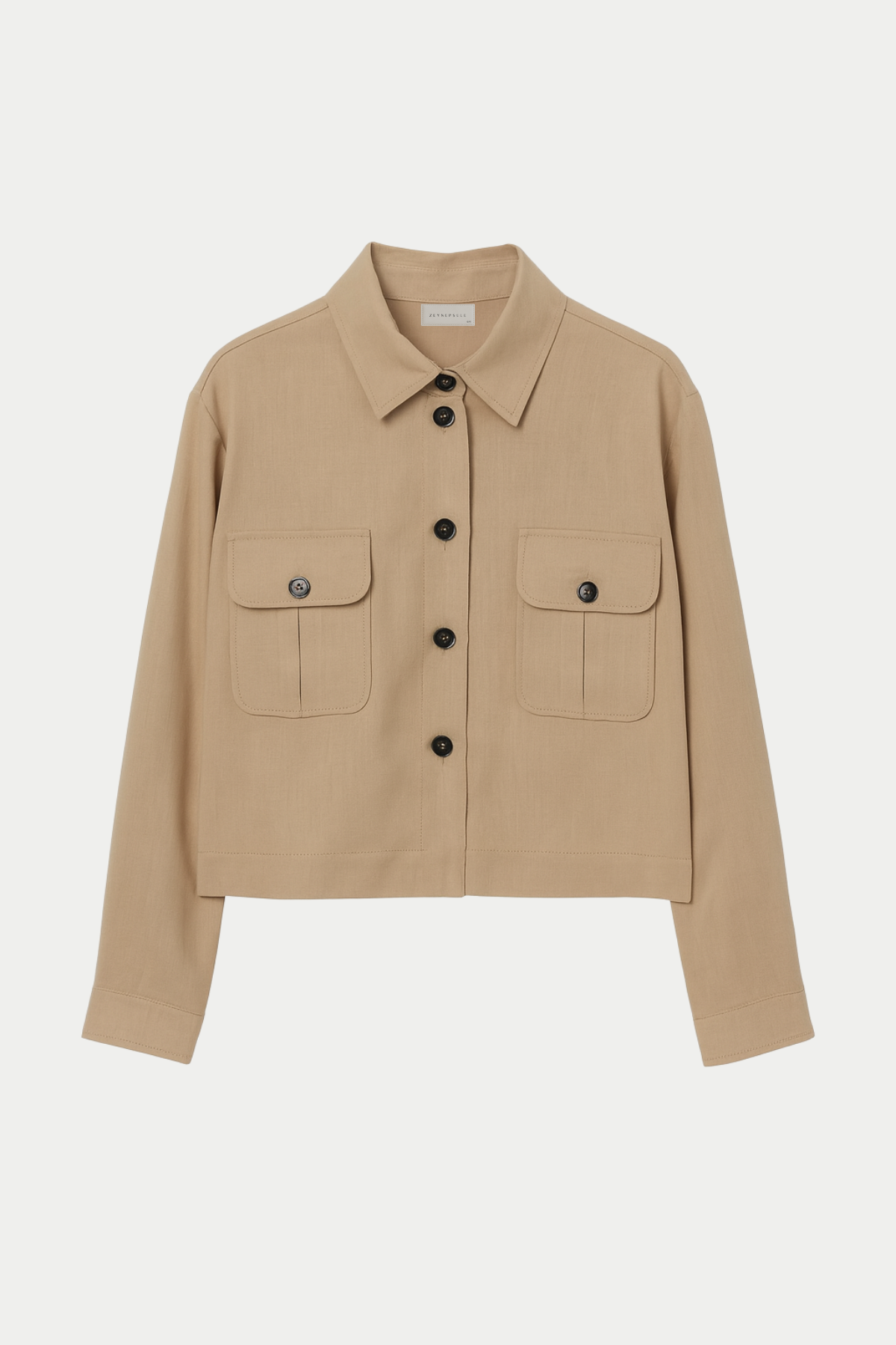 Cepli Crop Gömlek{KATEGORİ}