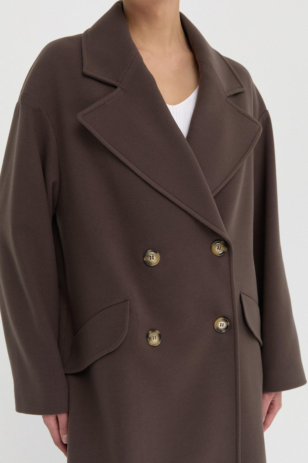 Double-Breasted Coat{KATEGORİ}