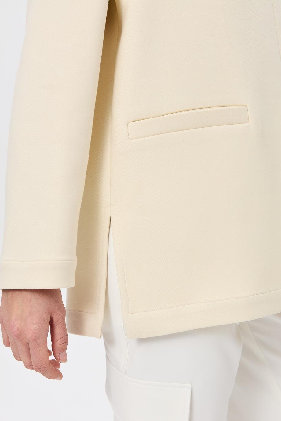 Deep V-Neck Blouse{KATEGORİ}