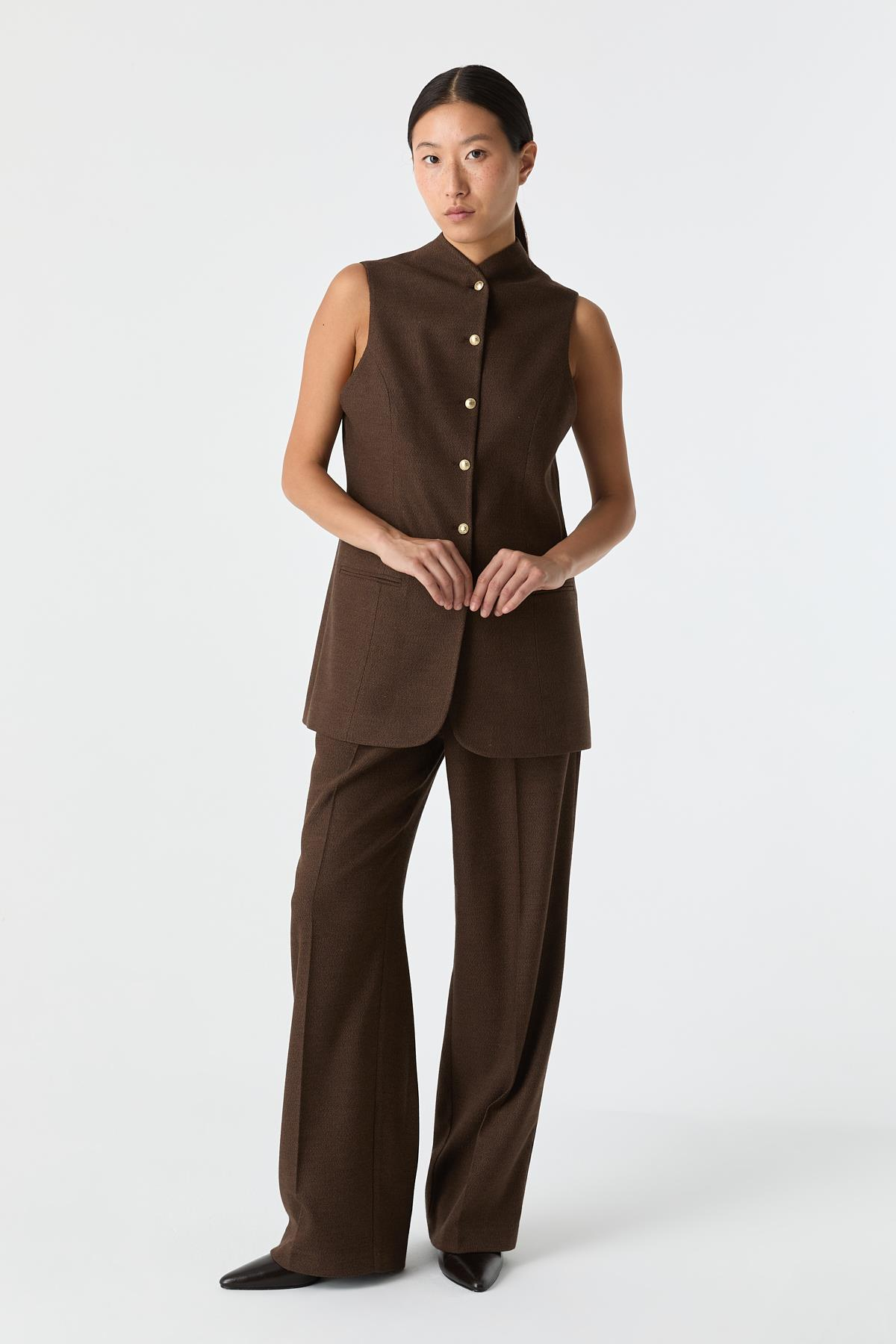 Dore Düğmeli Takım Yelek{KATEGORİ}