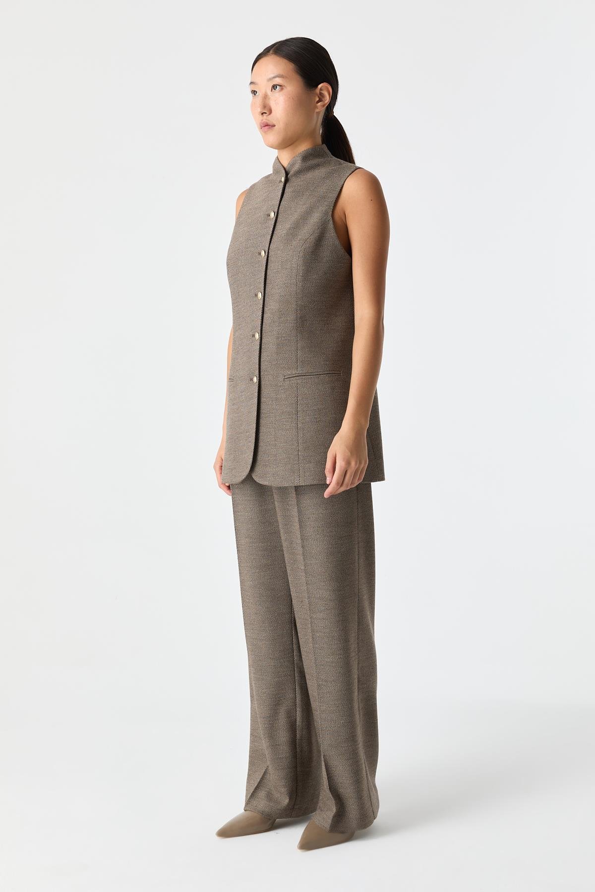 Dore Düğmeli Takım Yelek{KATEGORİ}