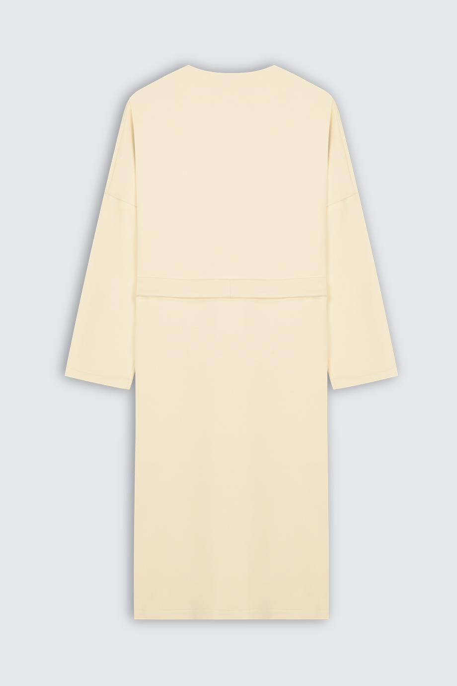 Buttoned Long Cardigan{KATEGORİ}