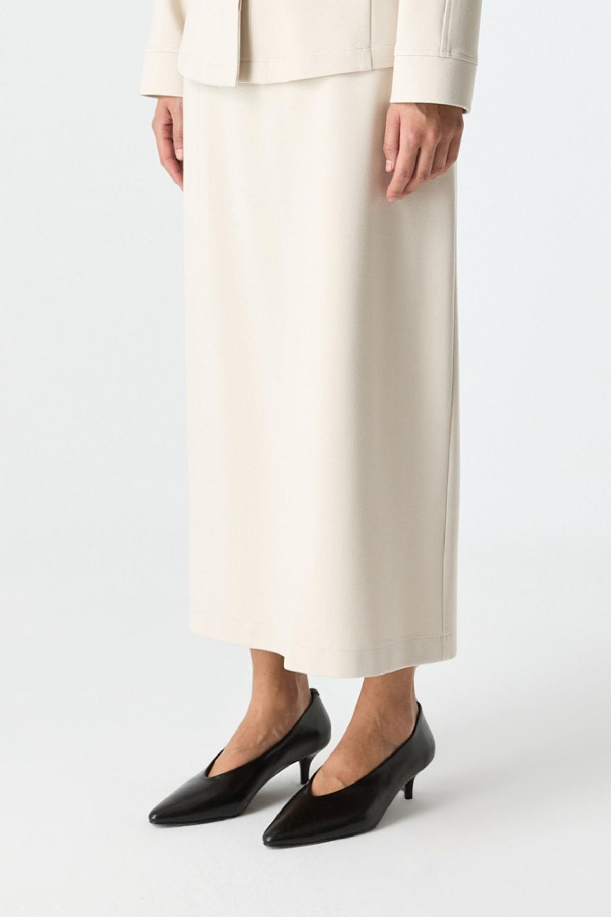 Esnek Dokulu Kalem Form Etek{KATEGORİ}