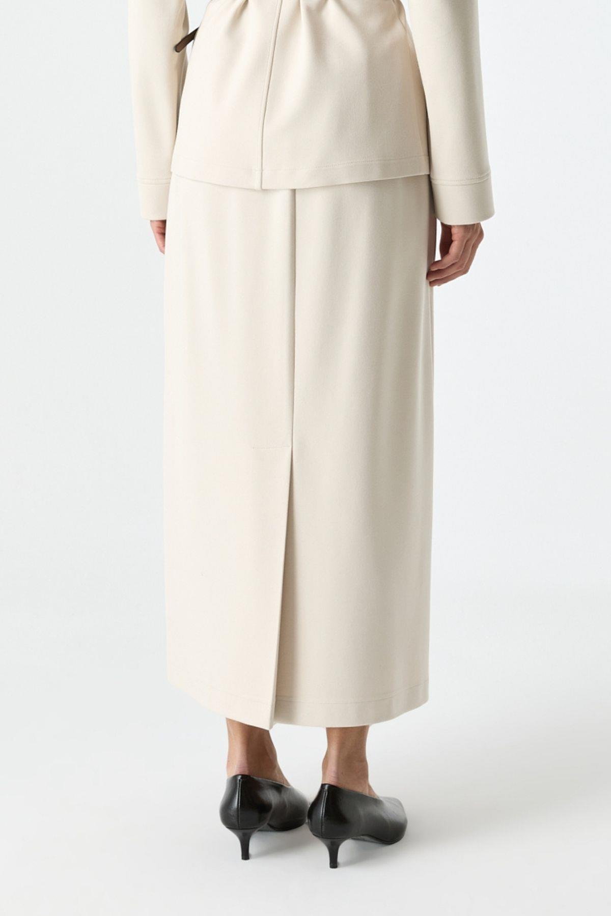 Esnek Dokulu Kalem Form Etek{KATEGORİ}