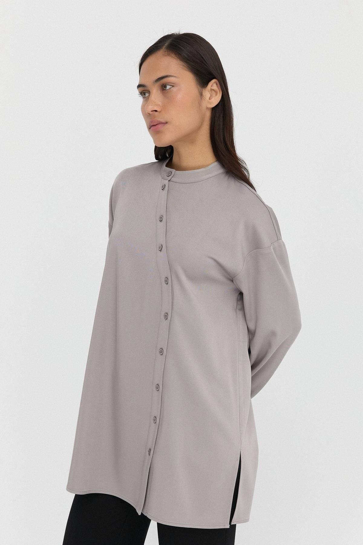 Hakim Yaka Oversize Gömlek{KATEGORİ}