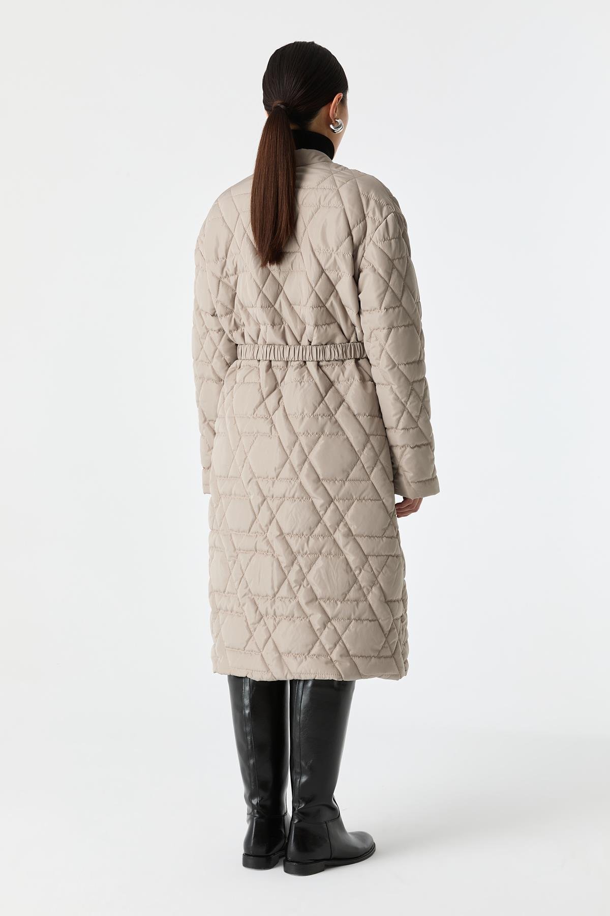 Kapitone Kemerli Kaban VİZON{KATEGORİ}