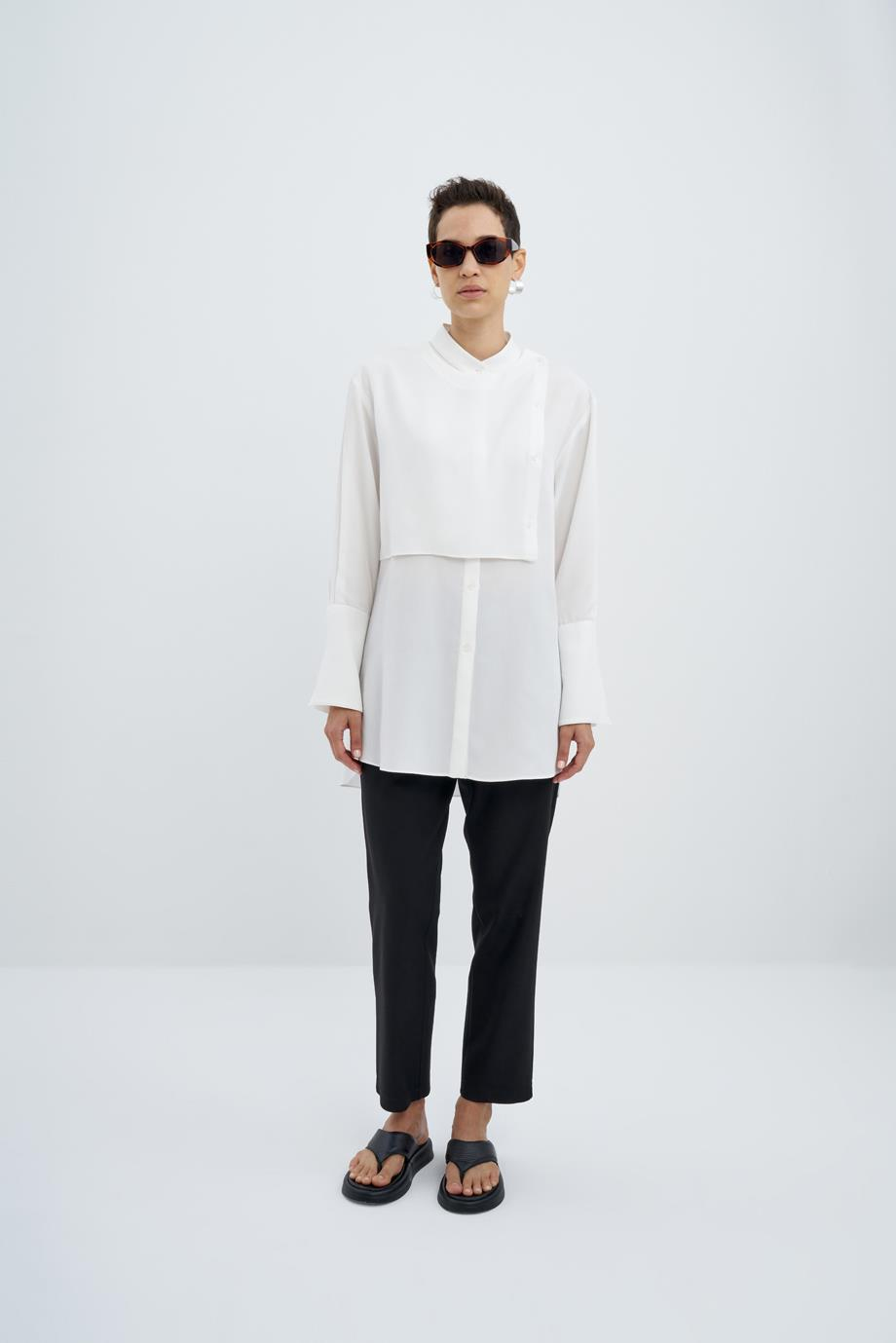 Square Layered Shirt{KATEGORİ}