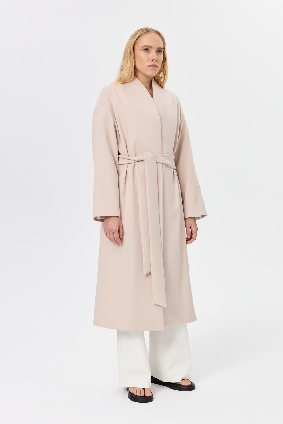 Kemerli Palto{KATEGORİ}