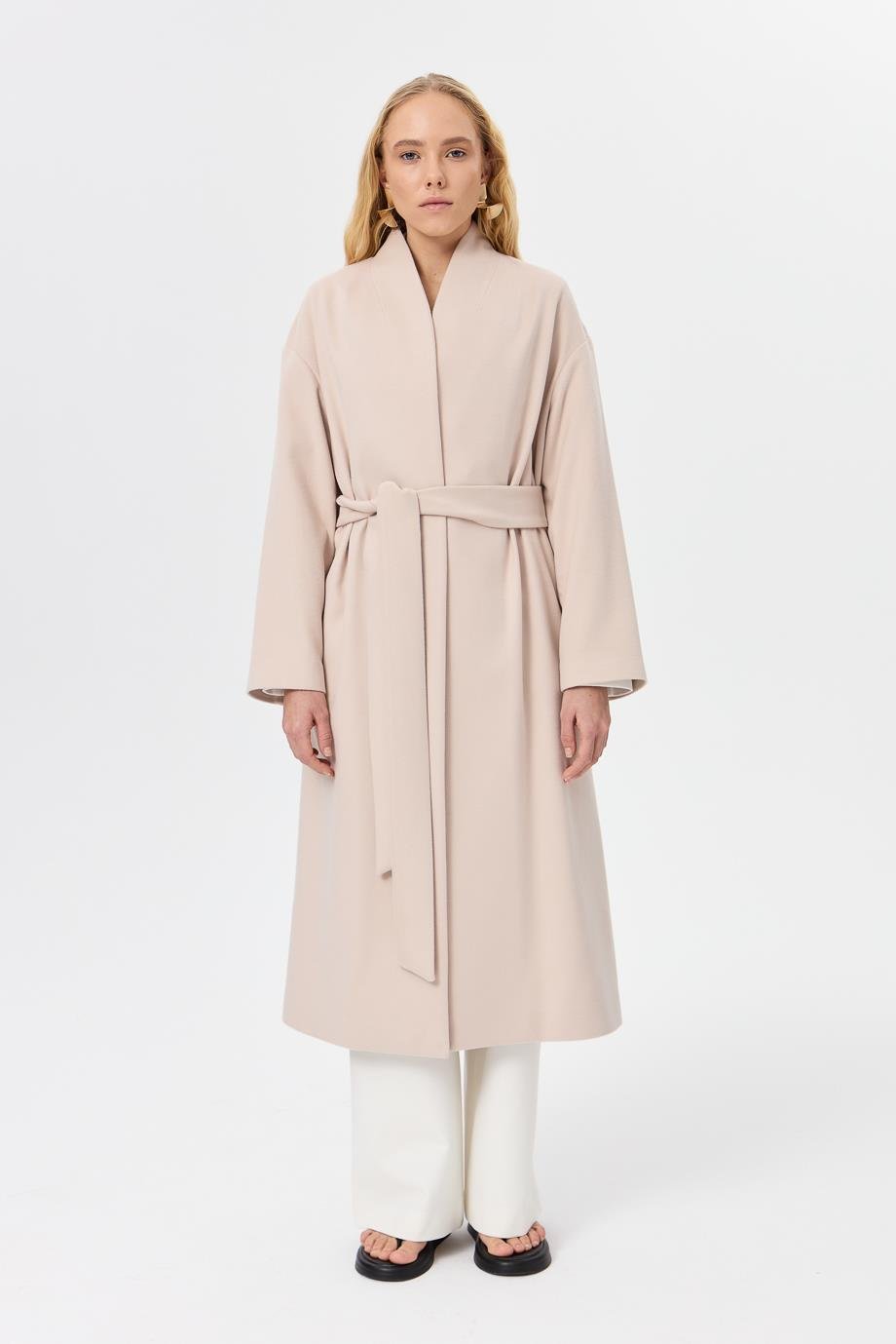 Kemerli Palto{KATEGORİ}