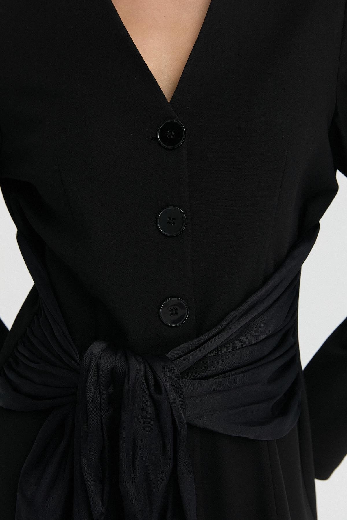 Kuşak Kemer Detaylı Ceket{KATEGORİ}