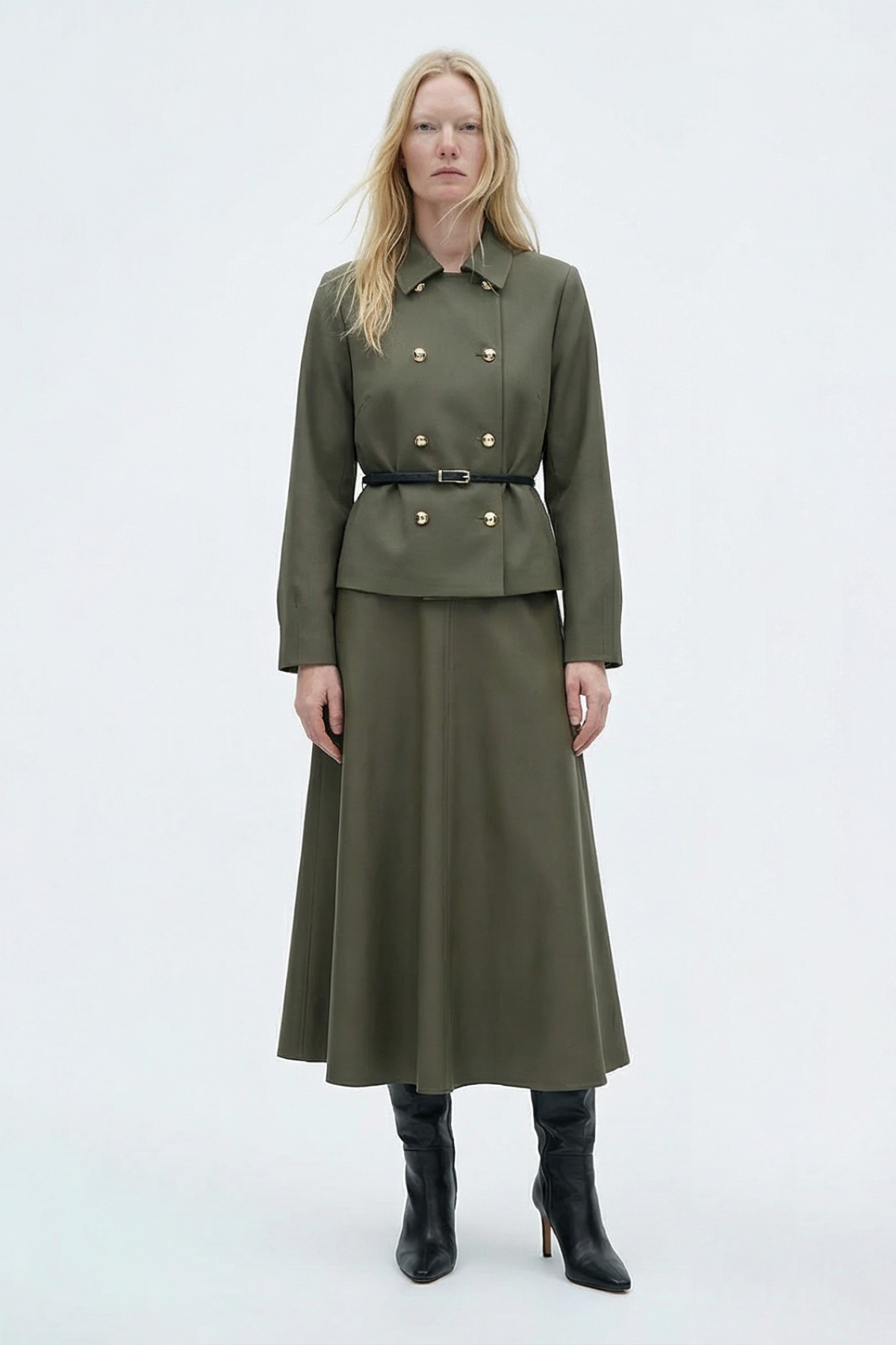 Modern Kesim Kısa Ceket HAKİ{KATEGORİ}