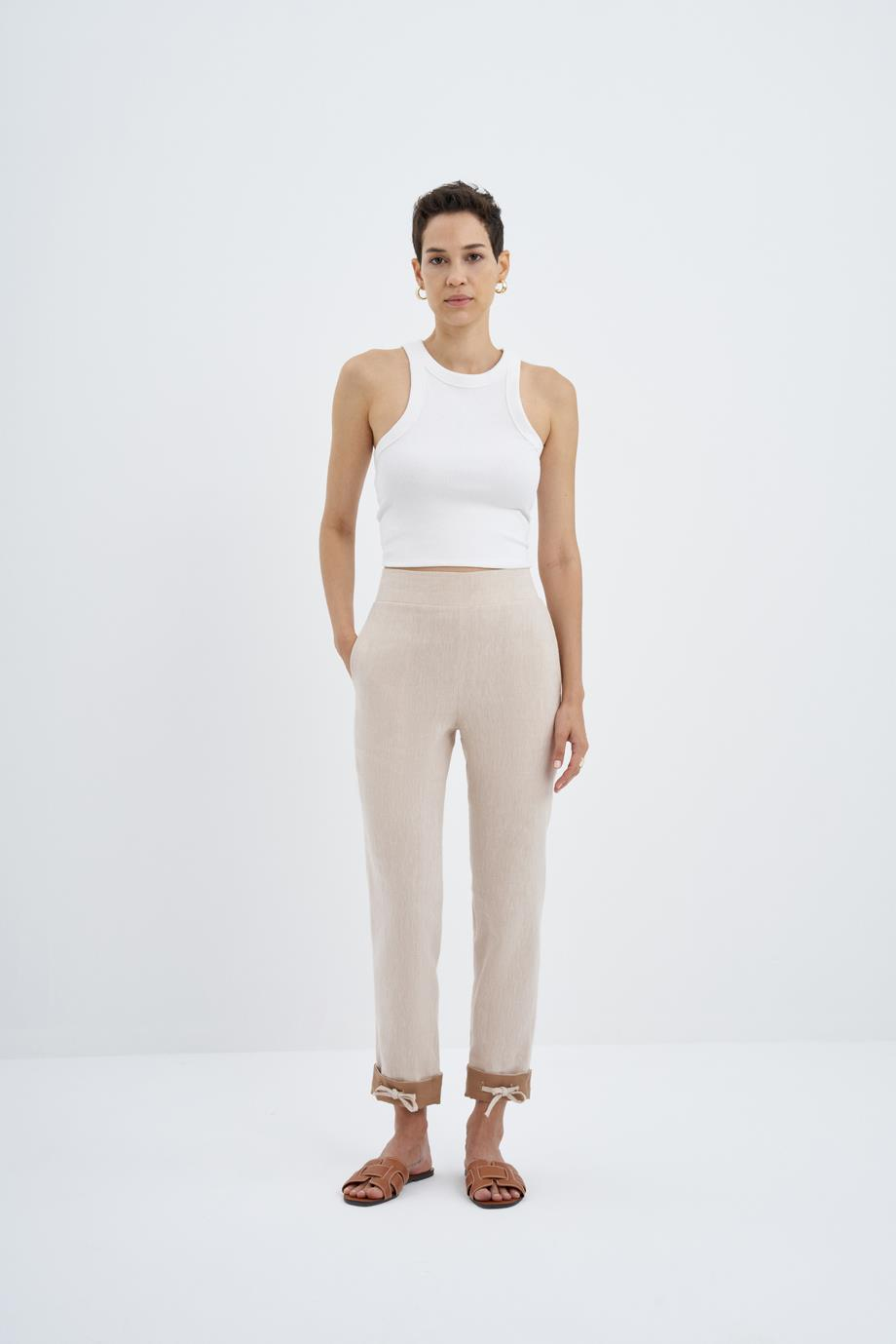 Pamuk-Keten Pantolon{KATEGORİ}