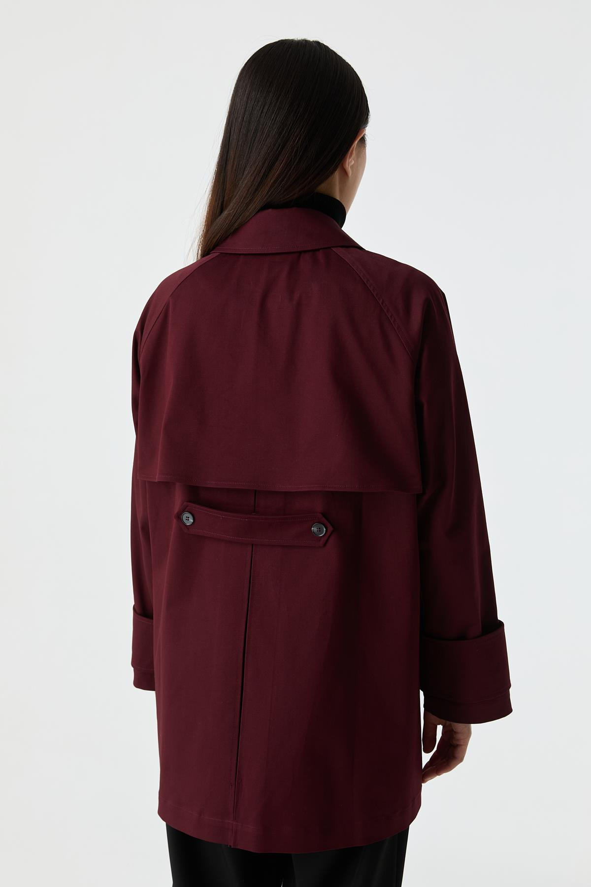 Pamuklu Trençkot{KATEGORİ}