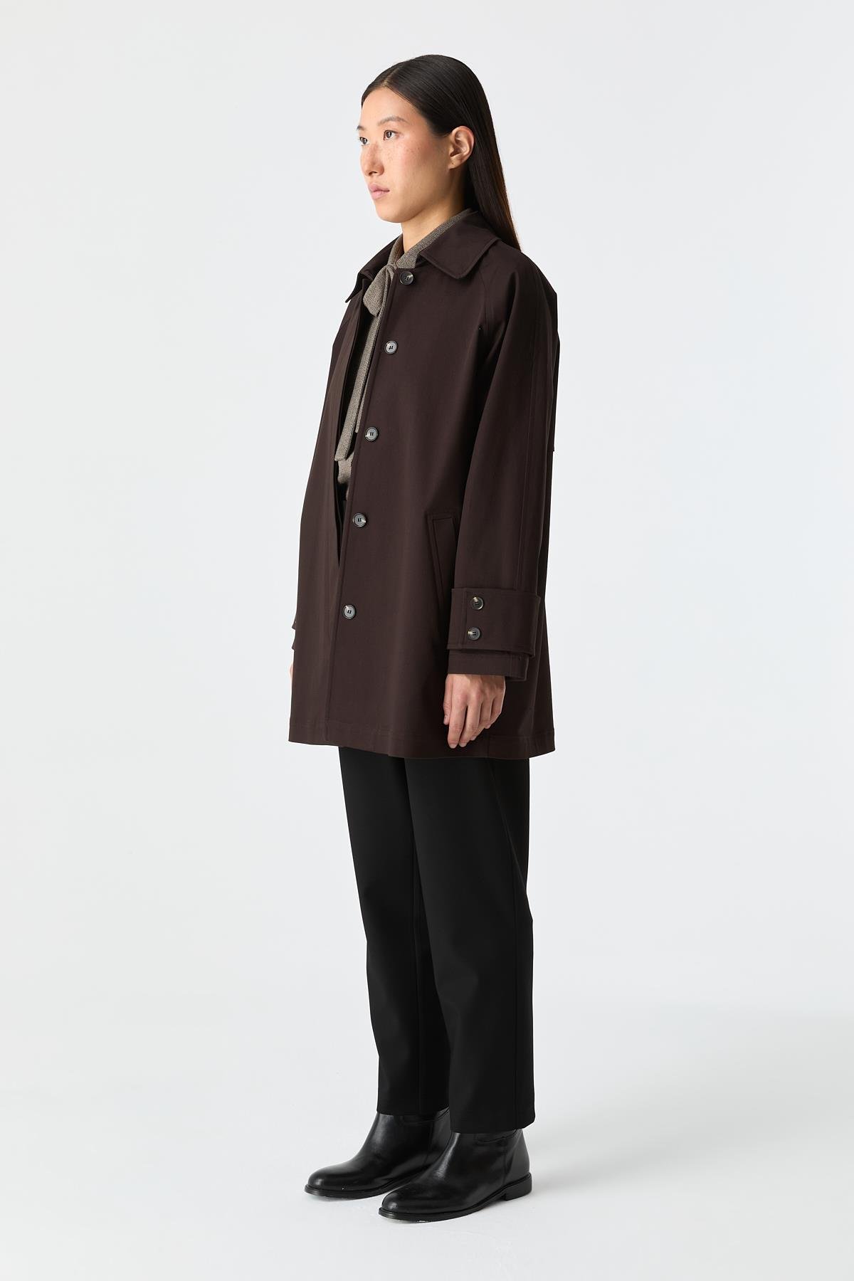 Pamuklu Trençkot{KATEGORİ}