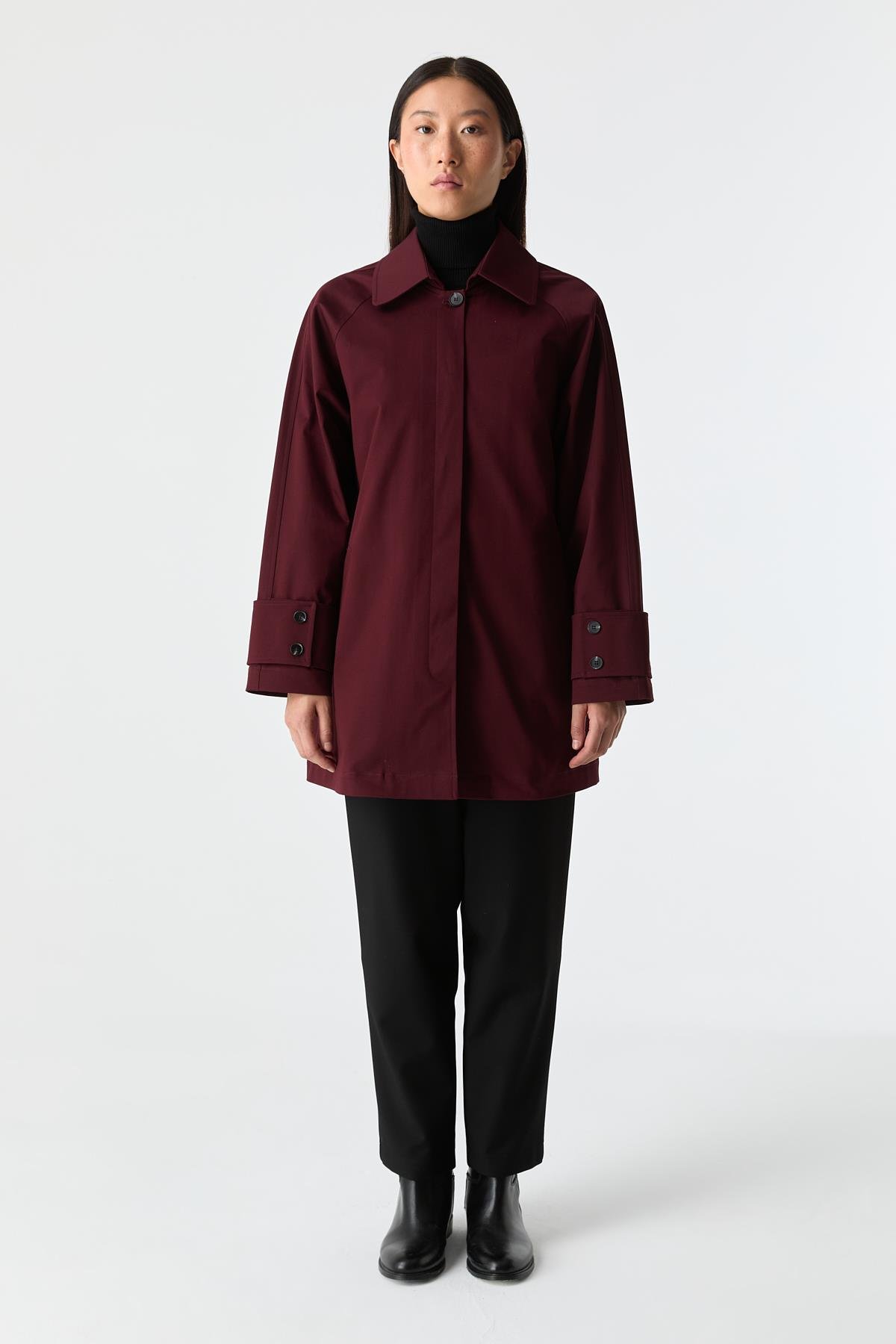 Pamuklu Trençkot{KATEGORİ}