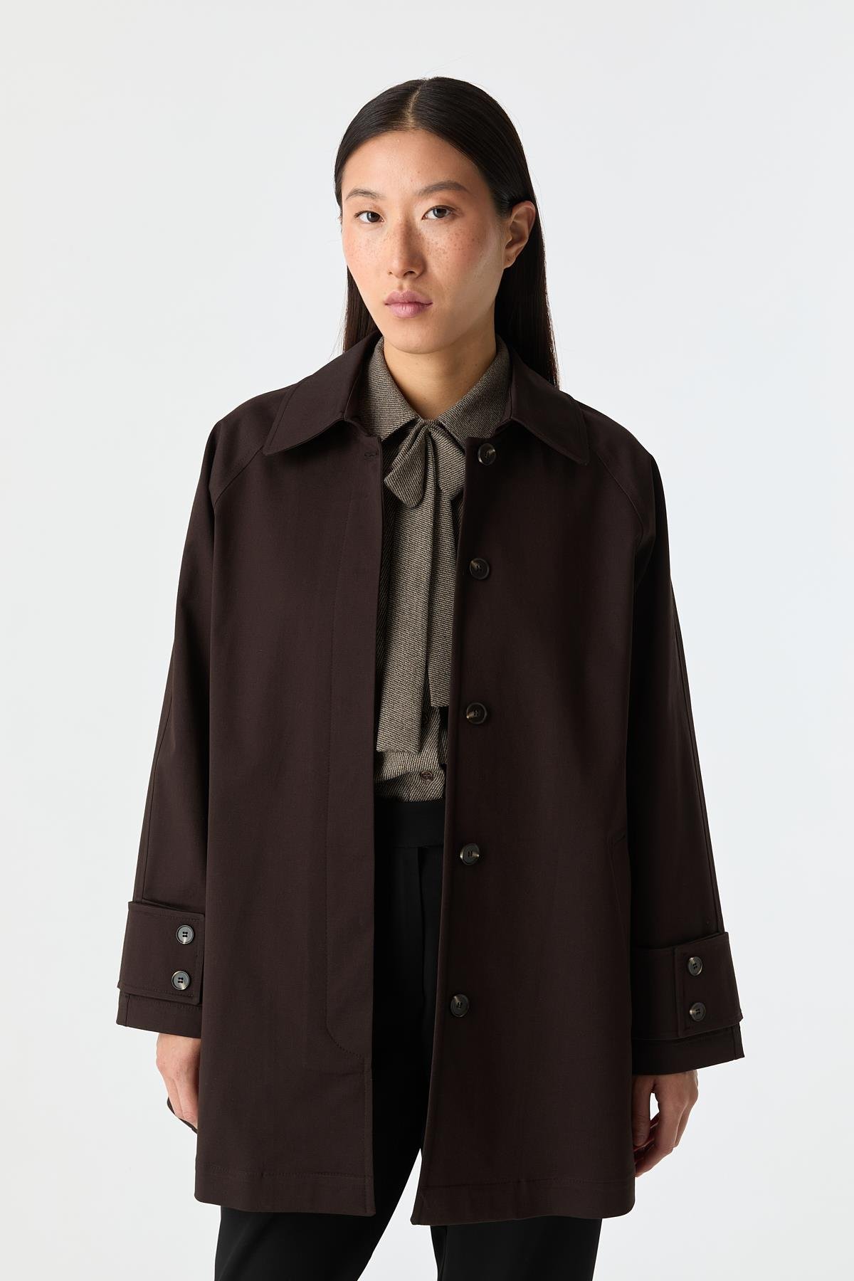 Pamuklu Trençkot{KATEGORİ}