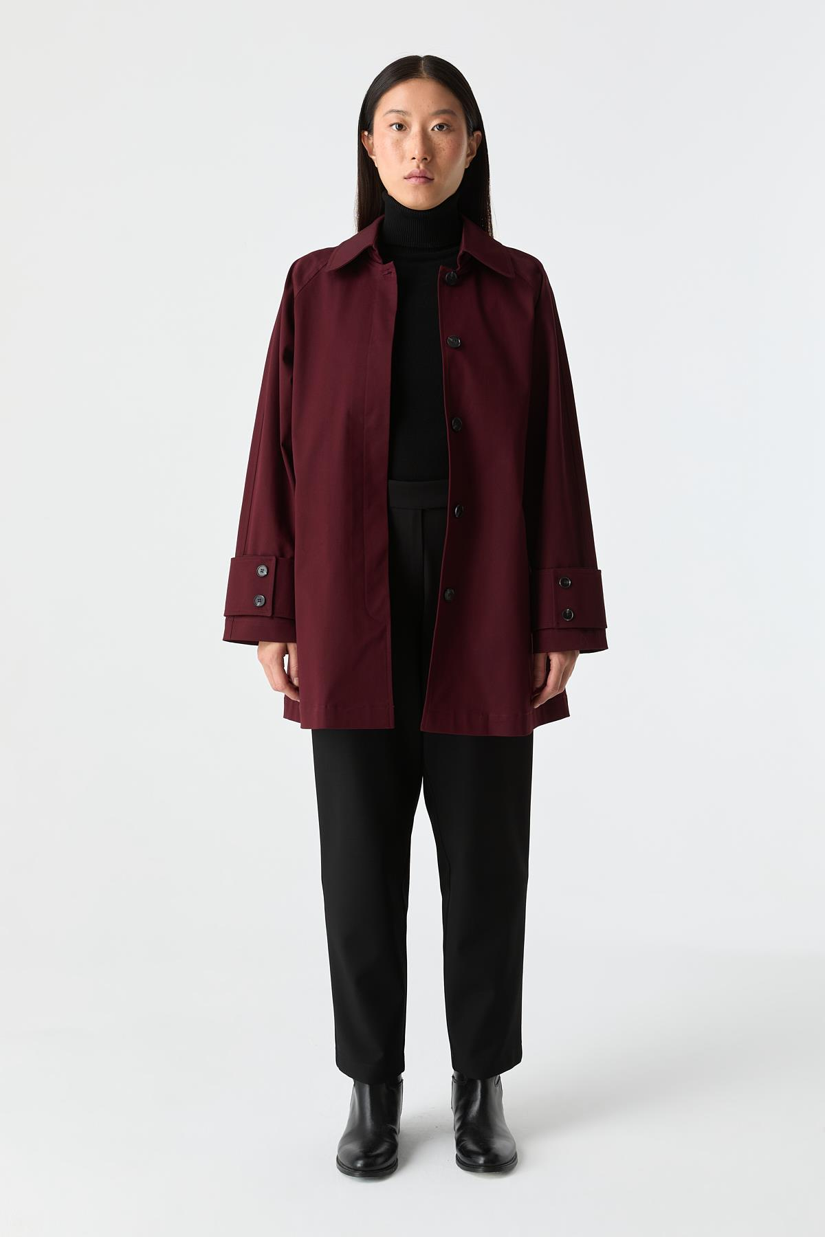 Pamuklu Trençkot{KATEGORİ}