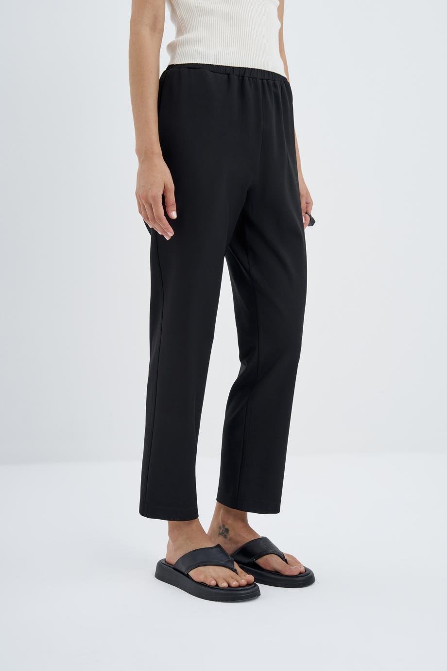 Pull-on Flowy Trousers{KATEGORİ}