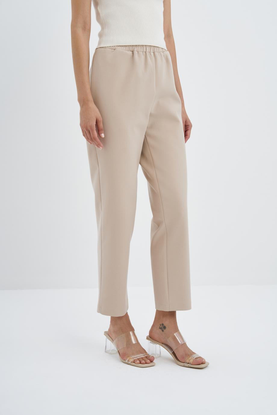 Pull-on Flowy Trousers{KATEGORİ}