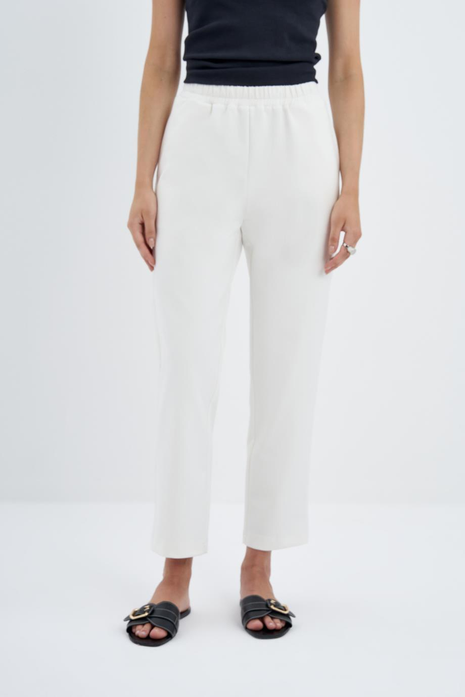Pull-on Flowy Trousers{KATEGORİ}