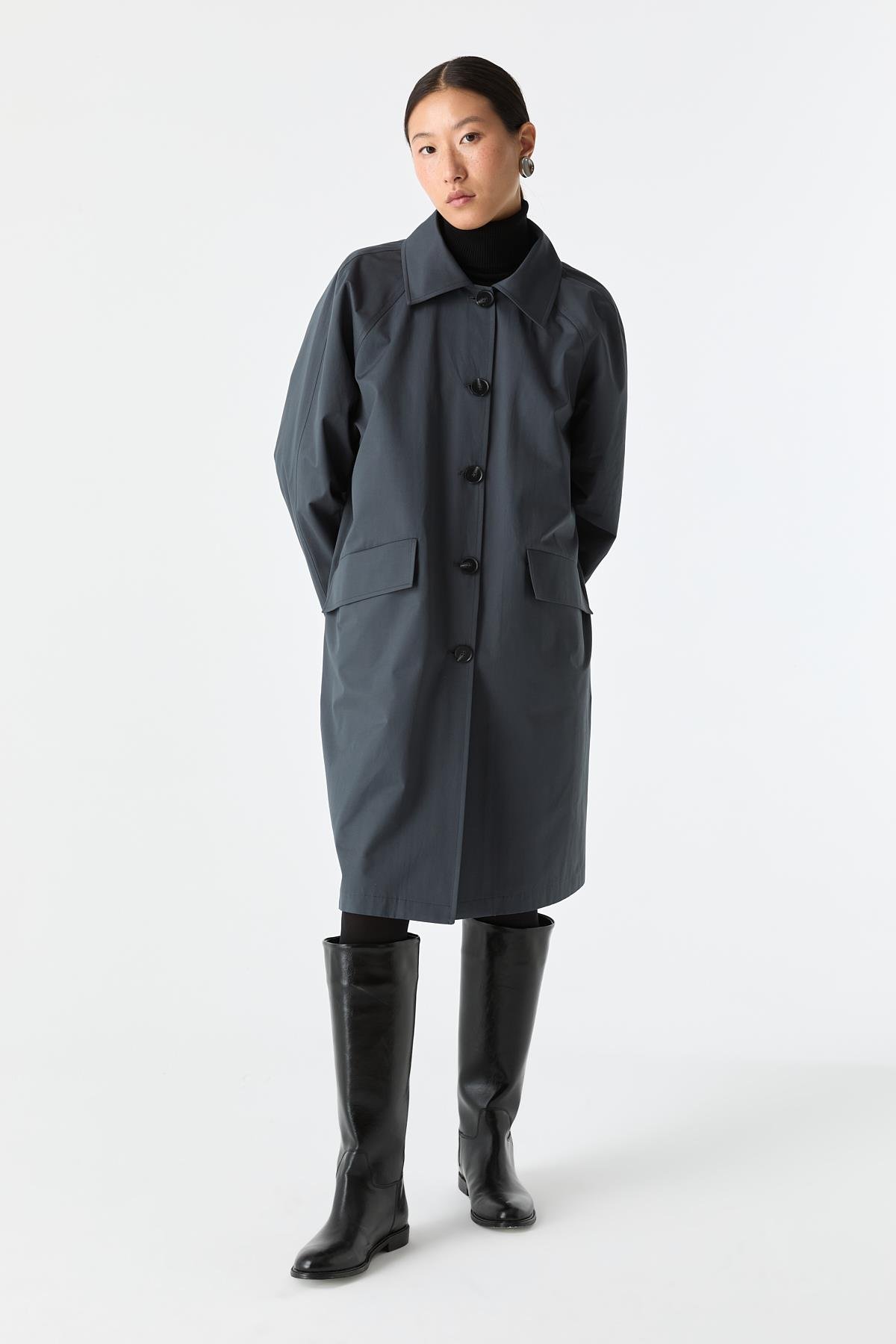 Relax Fit Trençkot{KATEGORİ}