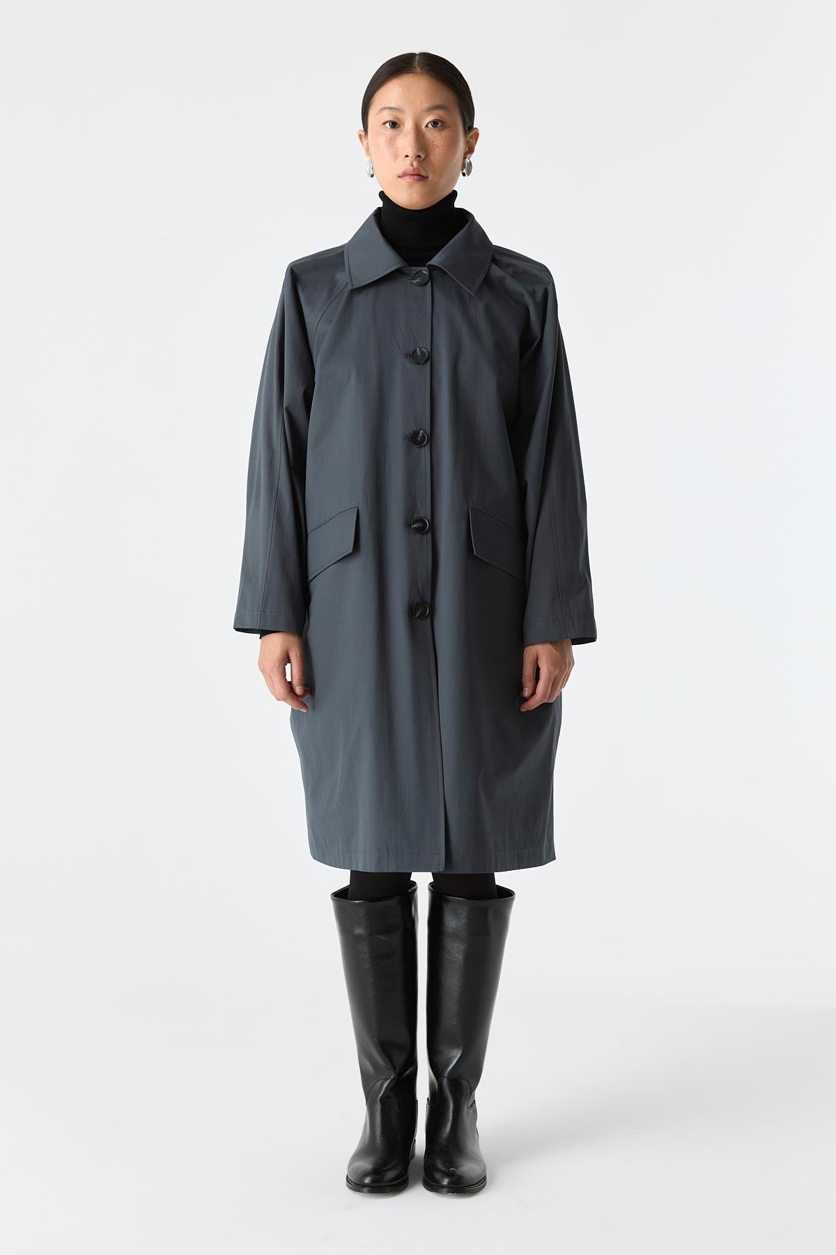 Relax Fit Trençkot{KATEGORİ}