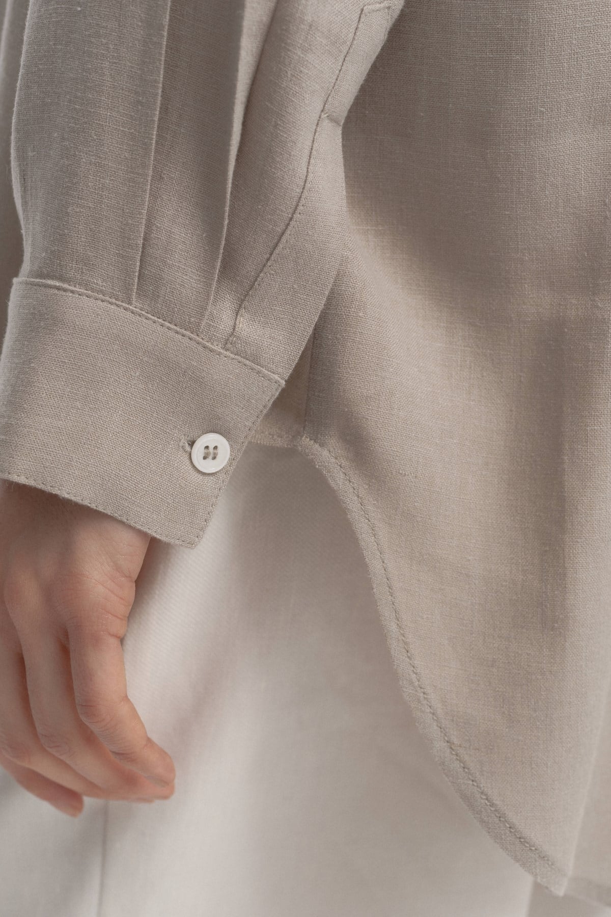 Relaxed Fit Uzun Gömlek TAŞ{KATEGORİ}