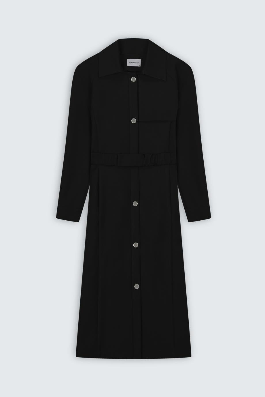 Cotton-Blend Trench Coat{KATEGORİ}