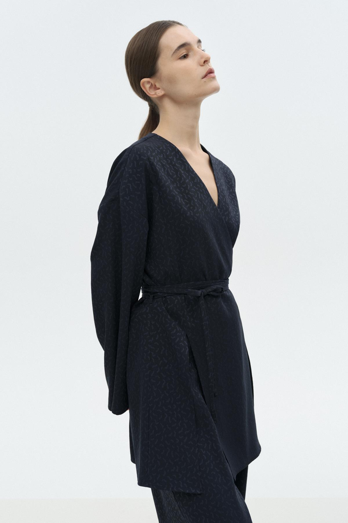 Viskon Kimono Takım LACİVERT{KATEGORİ}