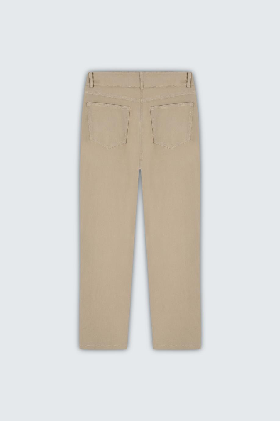 High-Waist Mom Trousers{KATEGORİ}