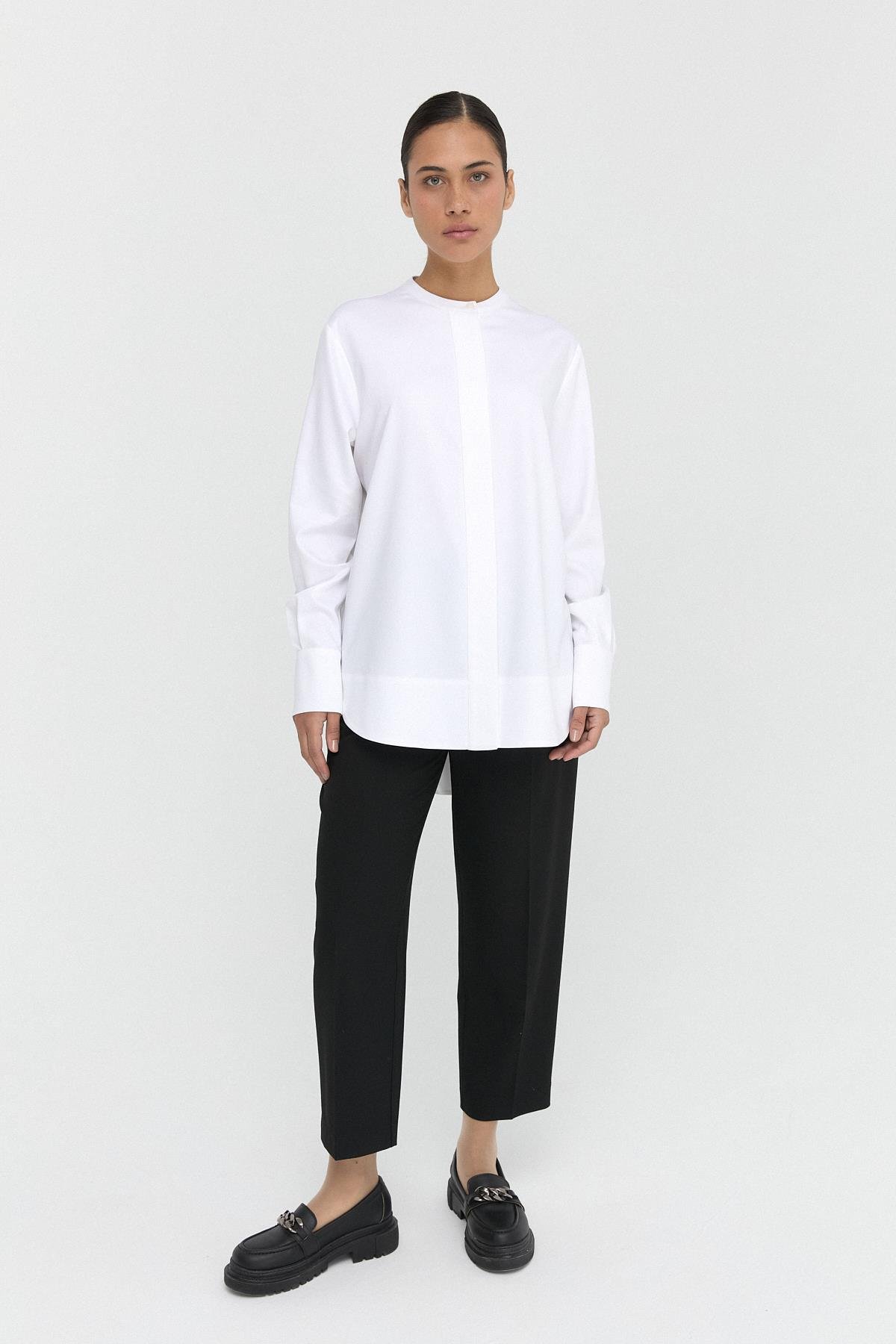 Wide Placket Shirt{KATEGORİ}