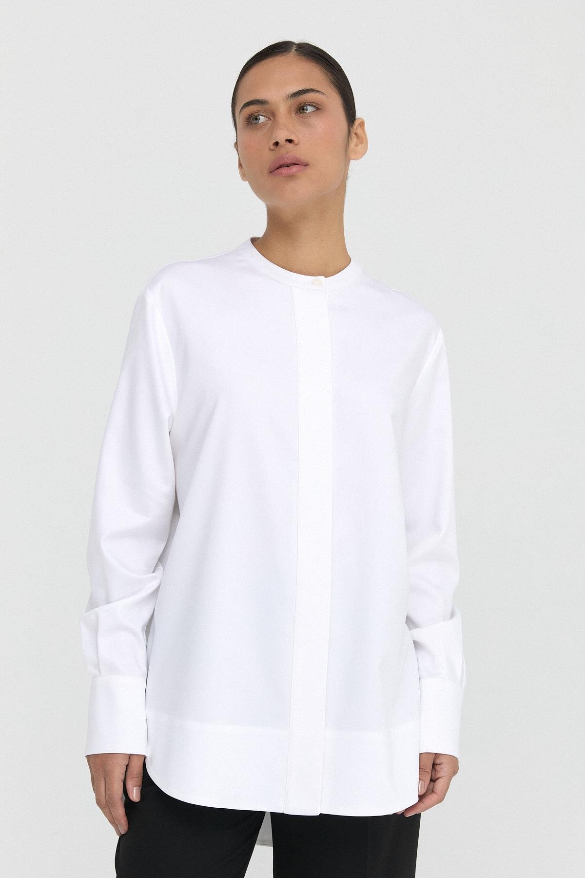 Wide Placket Shirt{KATEGORİ}