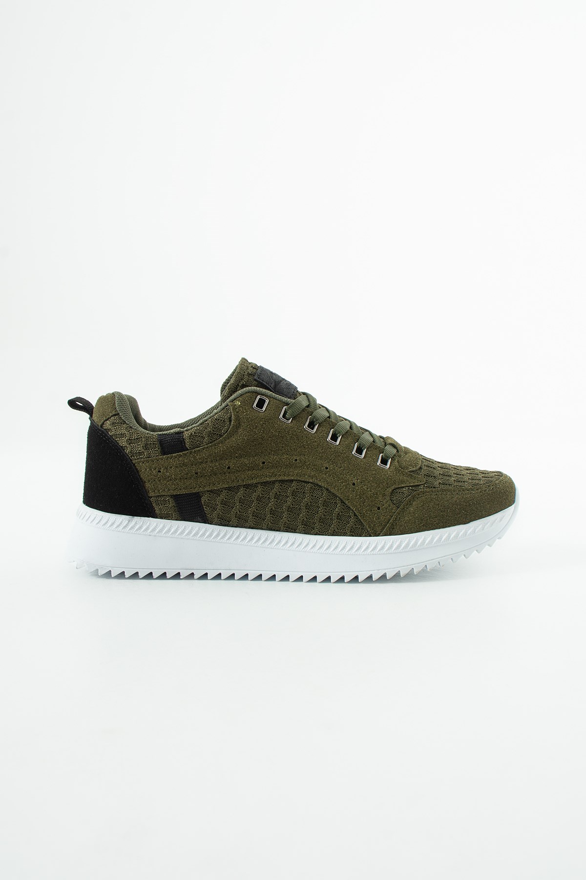 Haki Triko Erkek Sneaker
