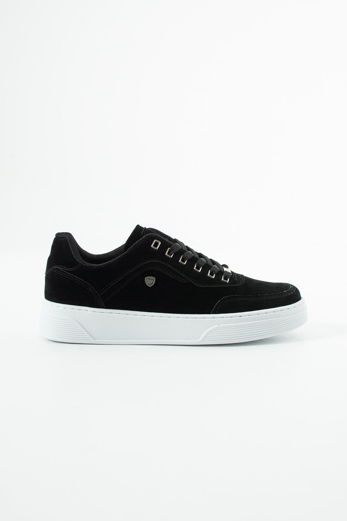 sSiyah Beyaz Süet Erkek Sneaker