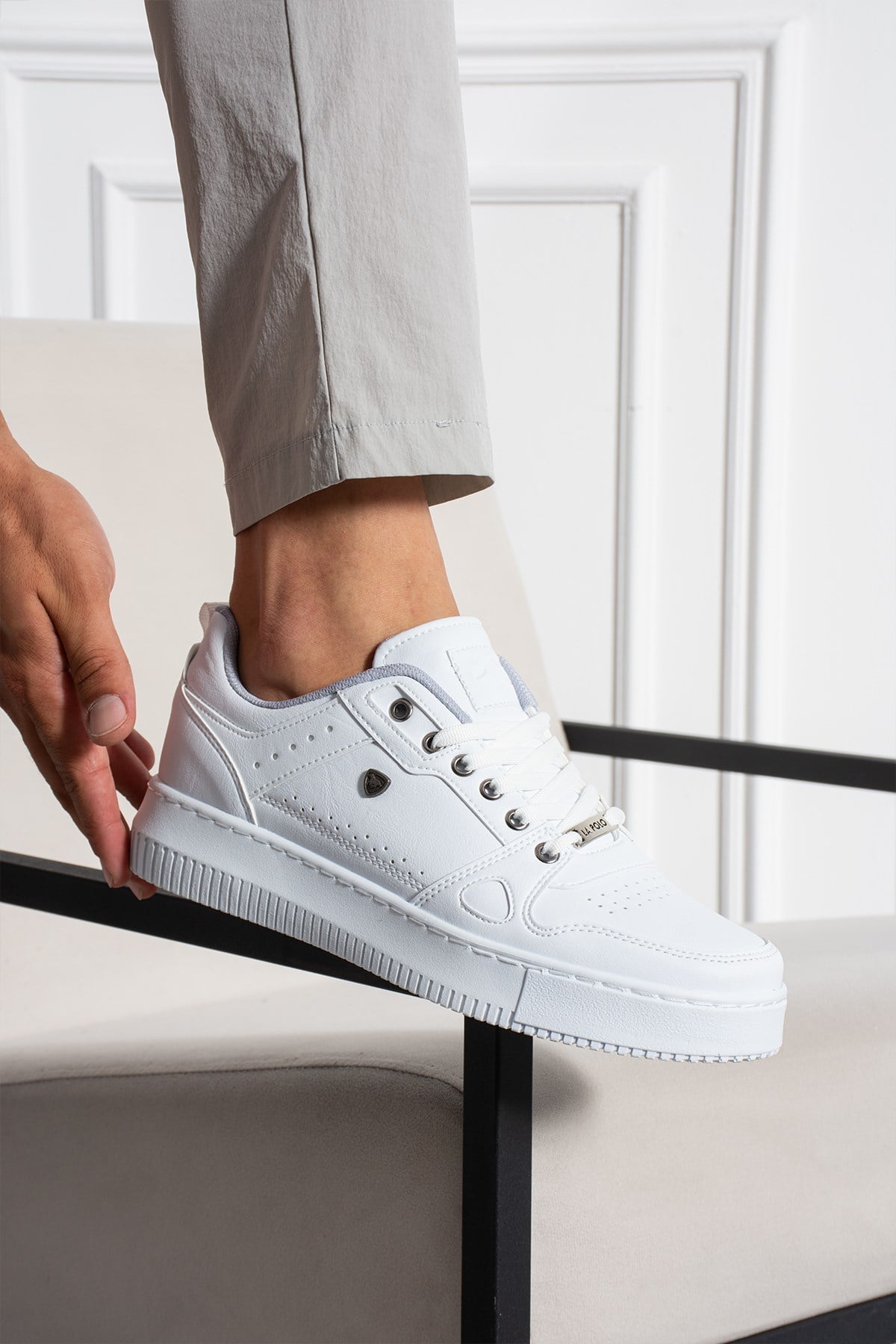  Beyaz Erkek Sneaker