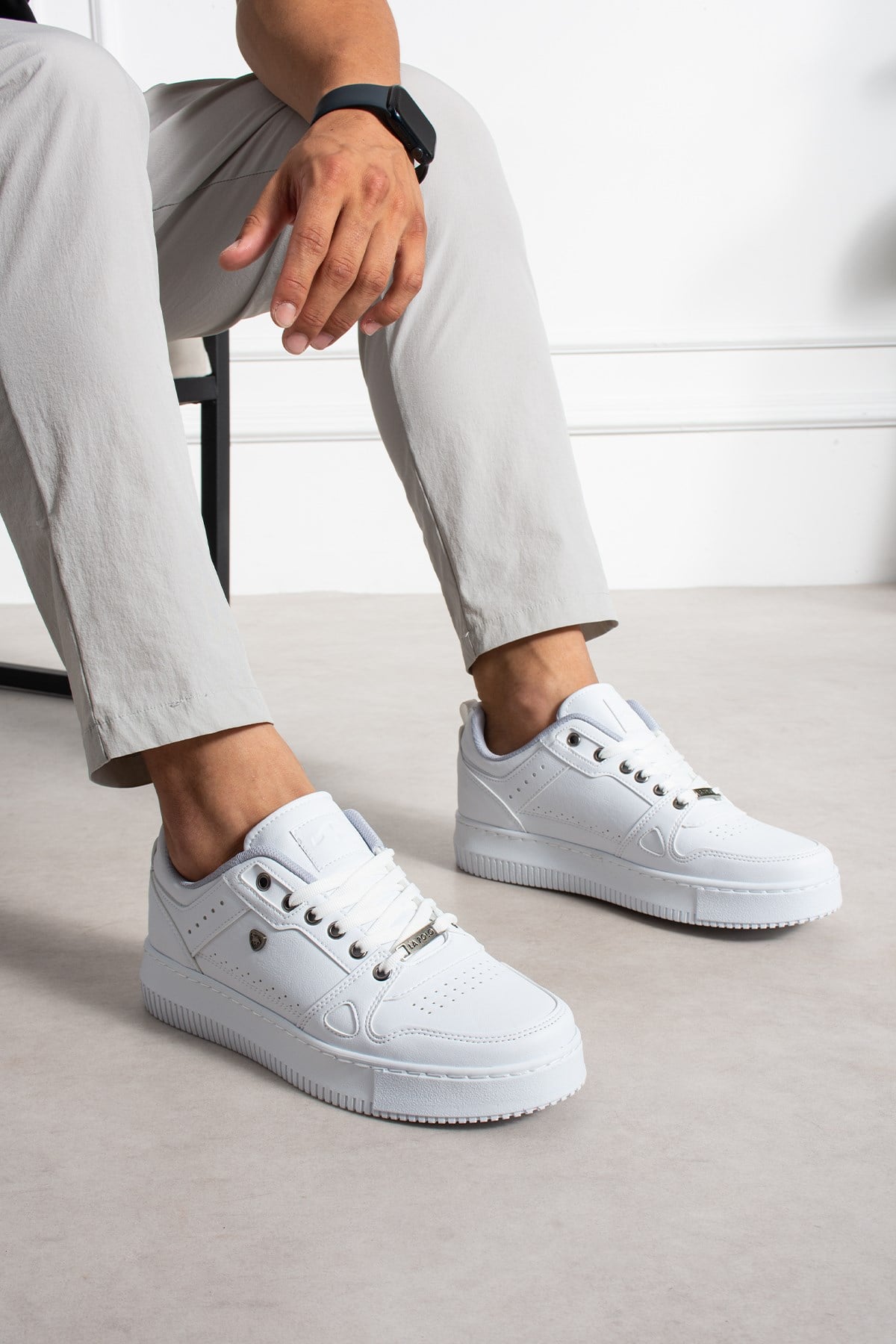  Beyaz Erkek Sneaker