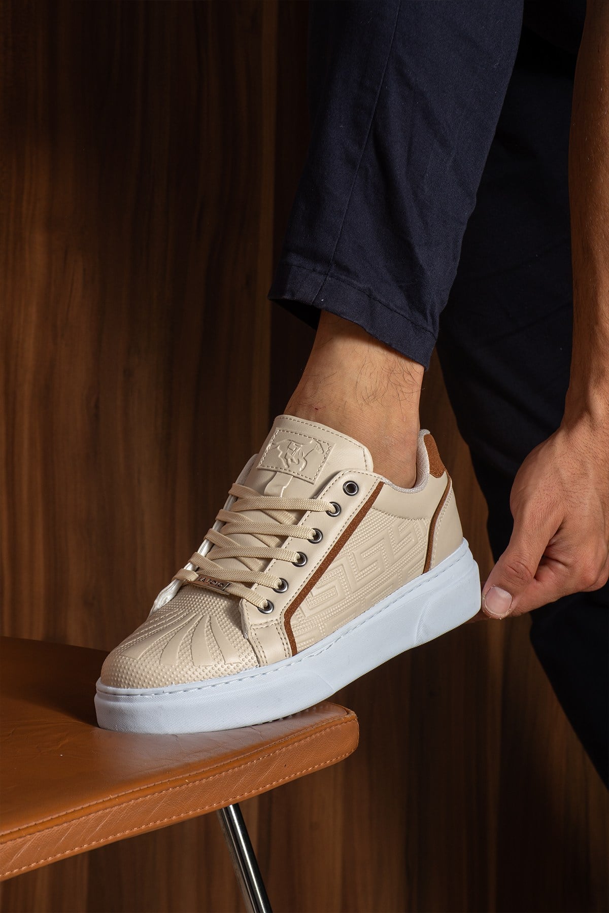 Bej Erkek Sneaker