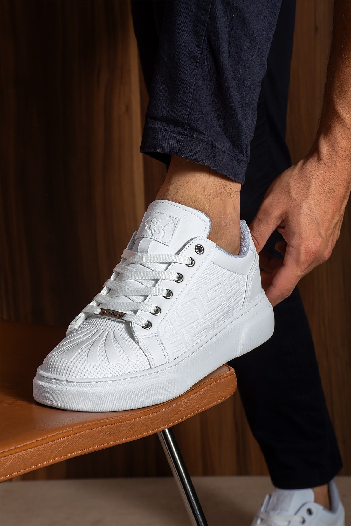 Beyaz Erkek Sneaker