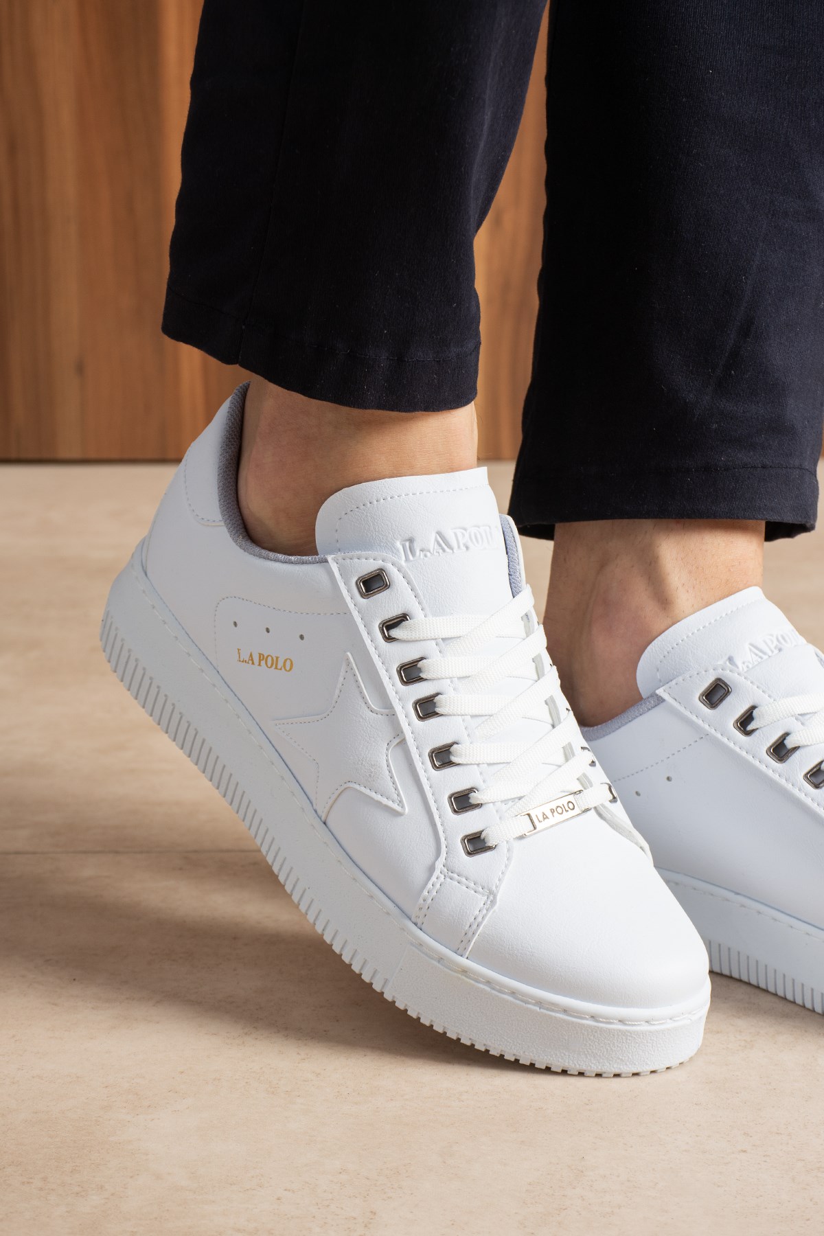 Beyaz Erkek Sneaker