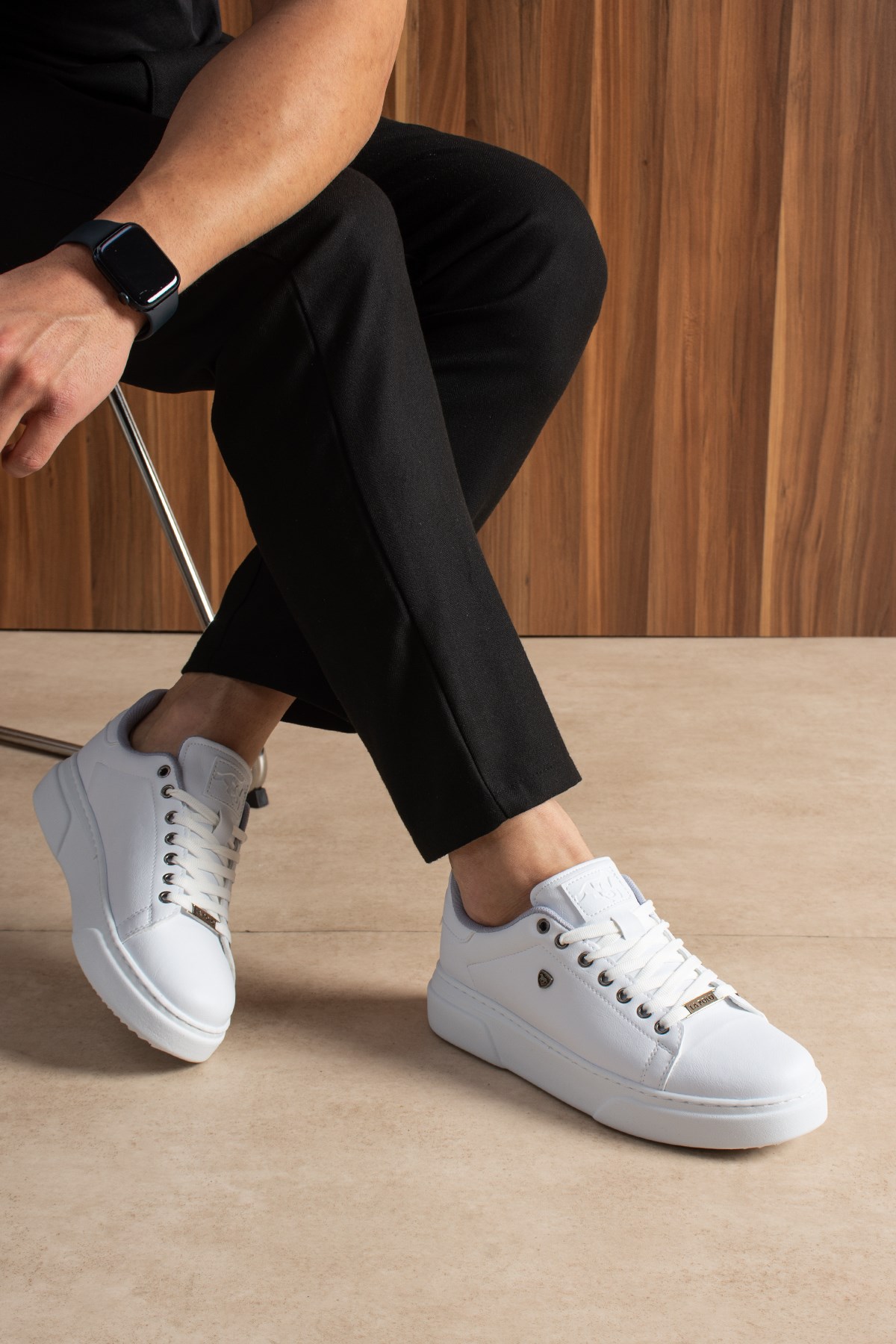 Beyaz Erkek Sneaker