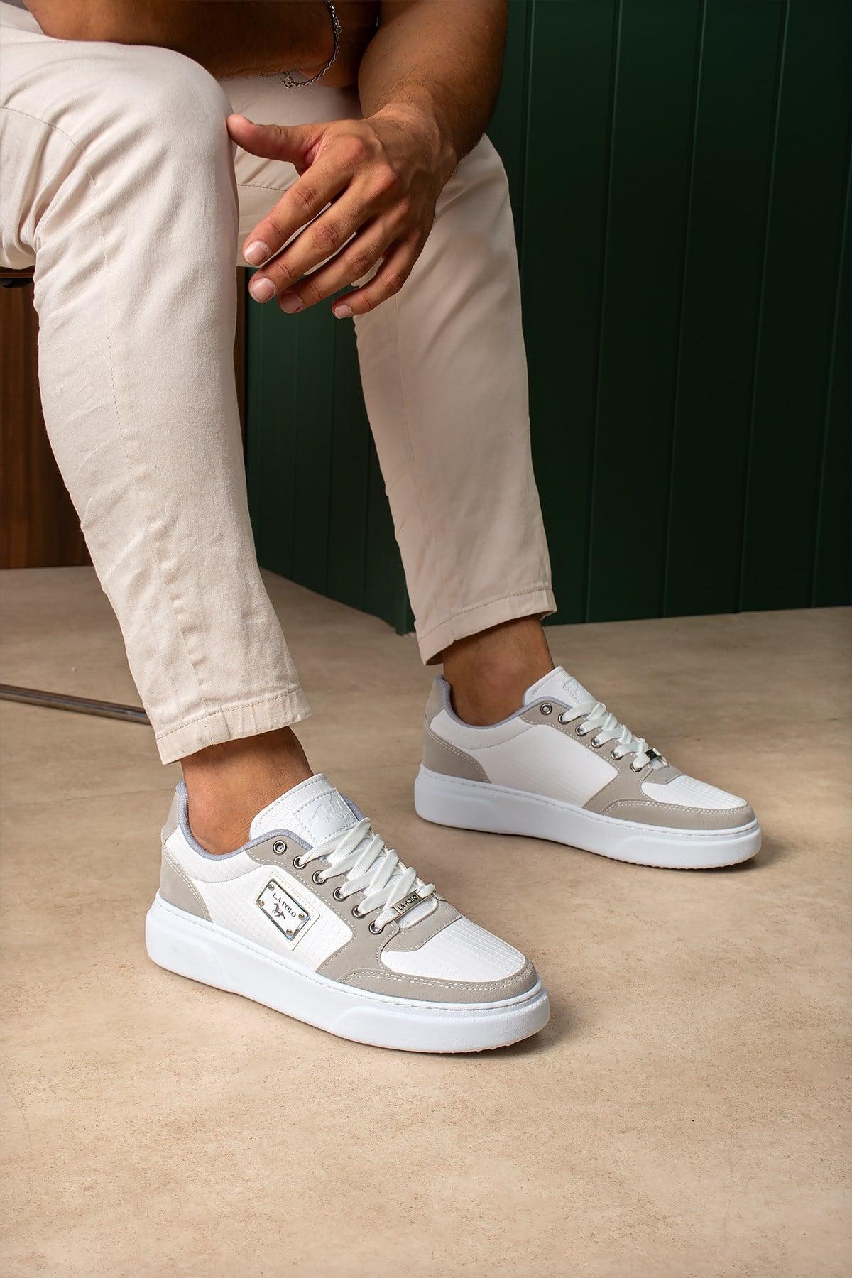 Beyaz Erkek Sneaker