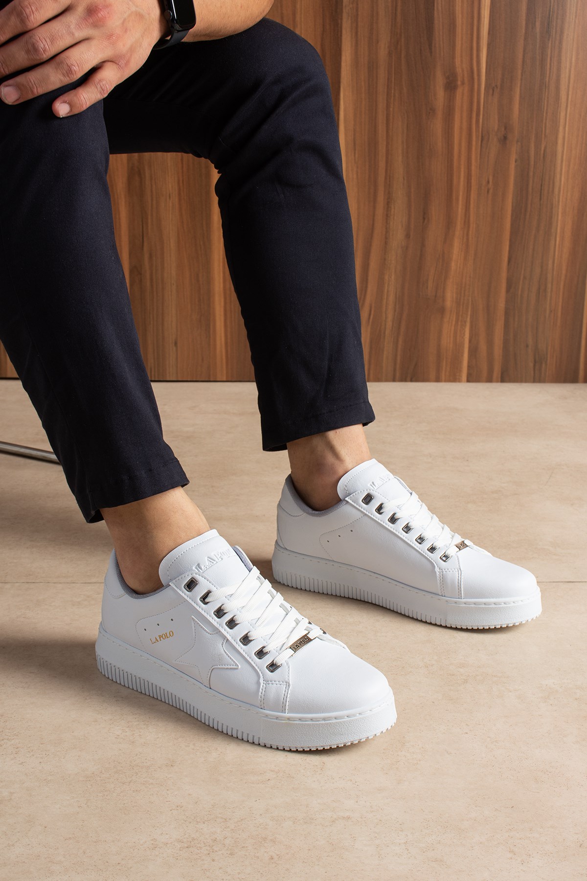 Beyaz Erkek Sneaker