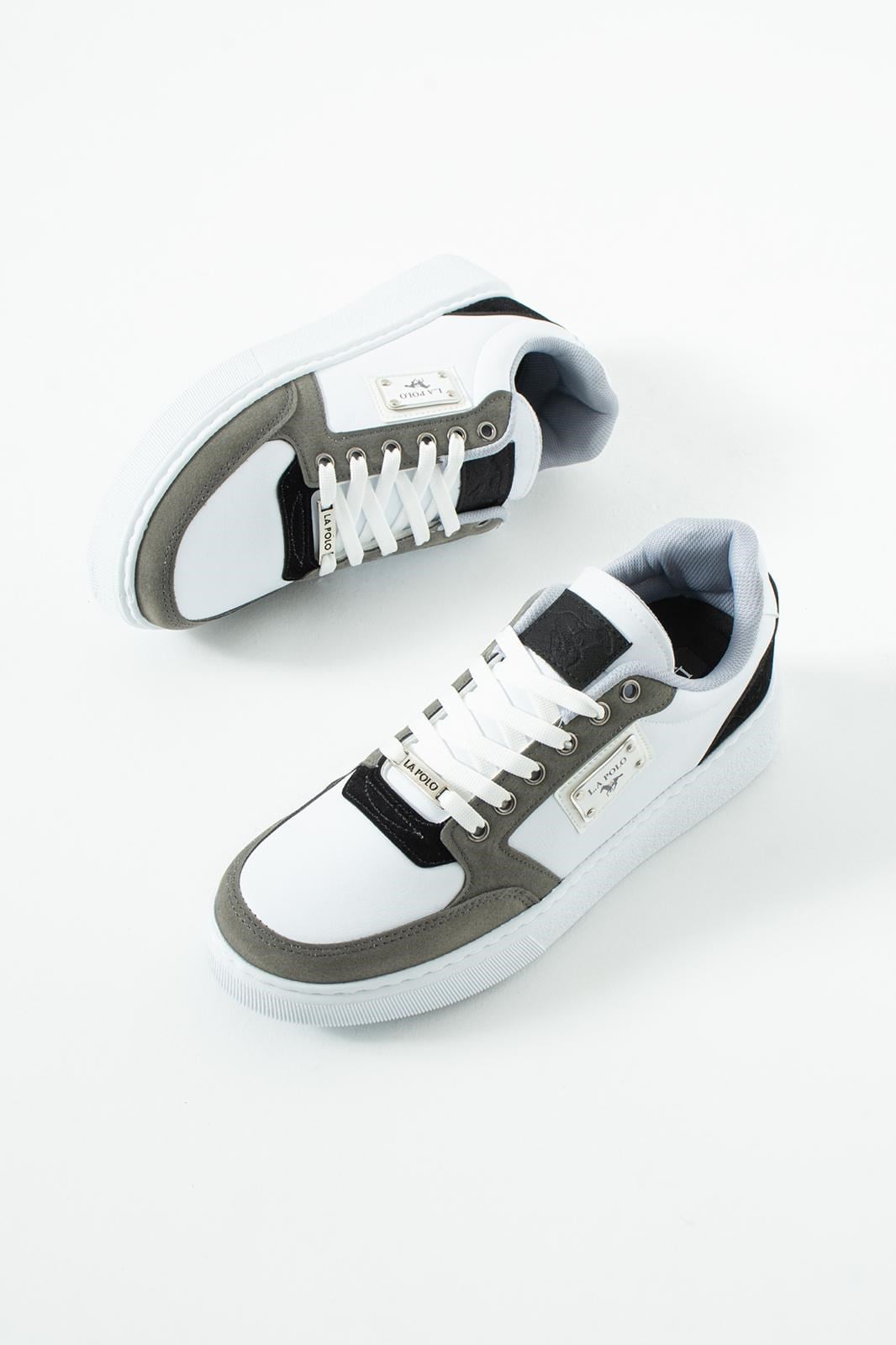 Beyaz Füme Erkek Sneaker